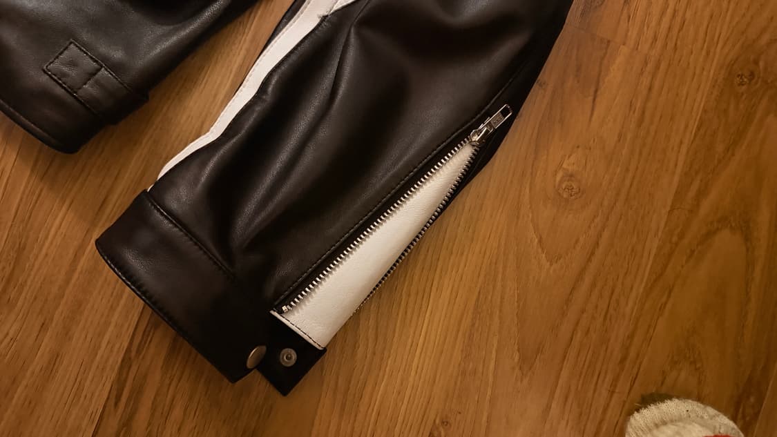 도프제이슨 믹스 레더 라이더 자켓 (양가죽) 상품이미지5