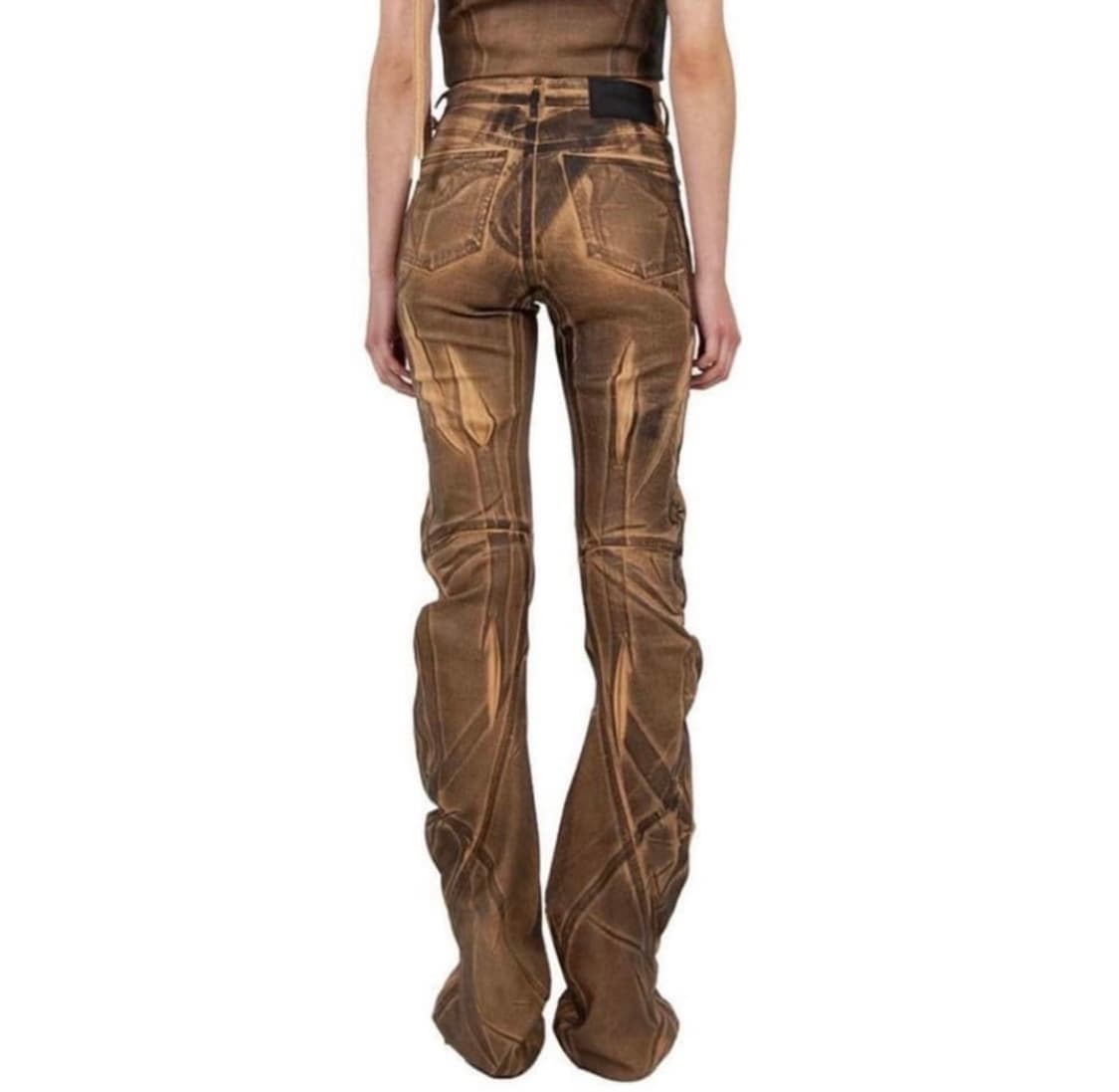 오토링거 Draped jeans Beige 상품이미지2