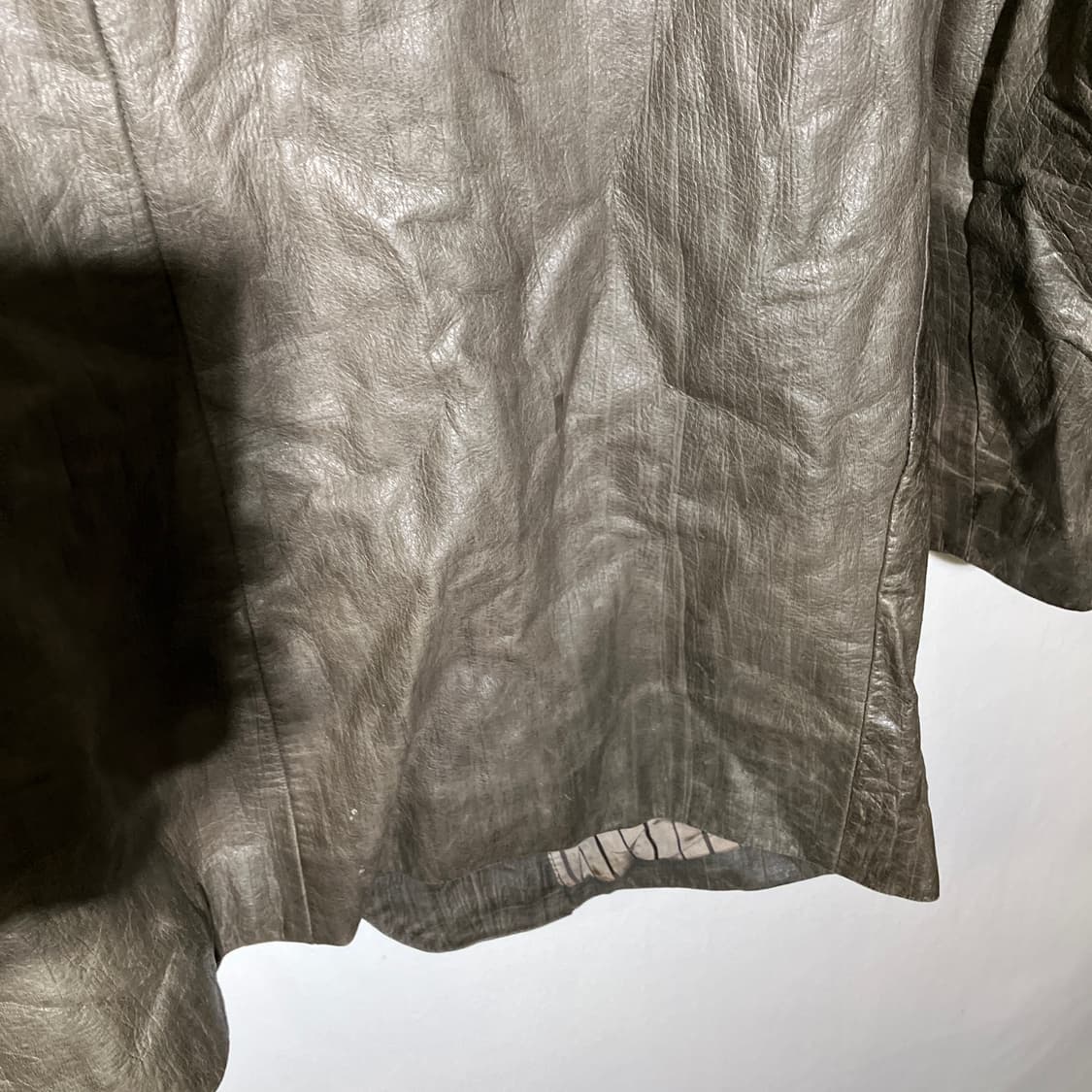 L-XL)VTG 양가죽 오버핏 블레이저 자켓 가죽자켓 상품이미지10
