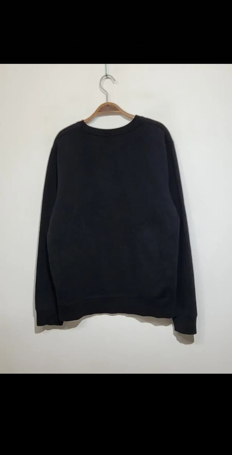 (L) 칼하트 맨투맨 블랙 기모 빅로고 스웨트 티셔츠  상품이미지5