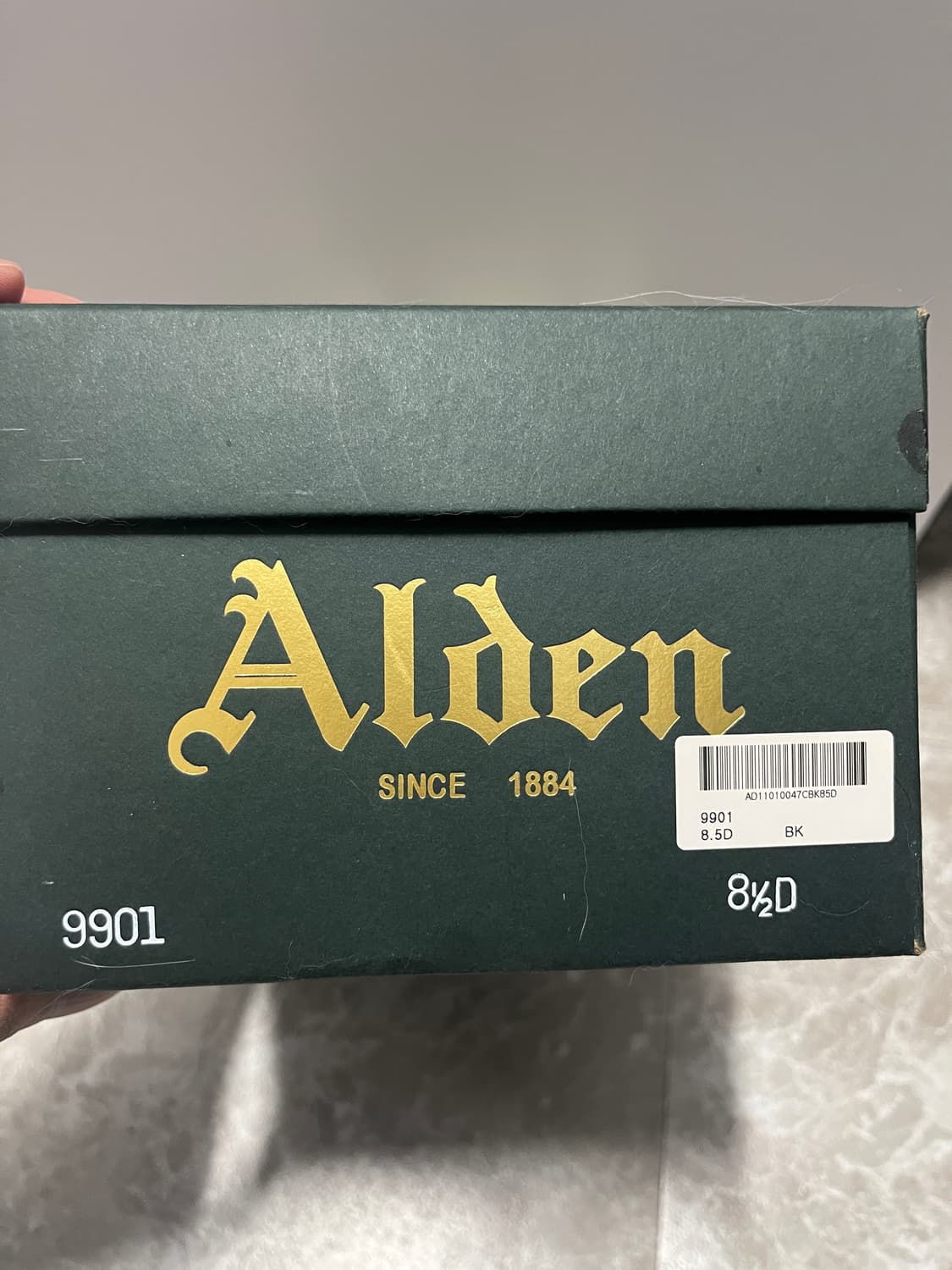 알든 코도반 9901 블랙 8.5D 상품이미지7