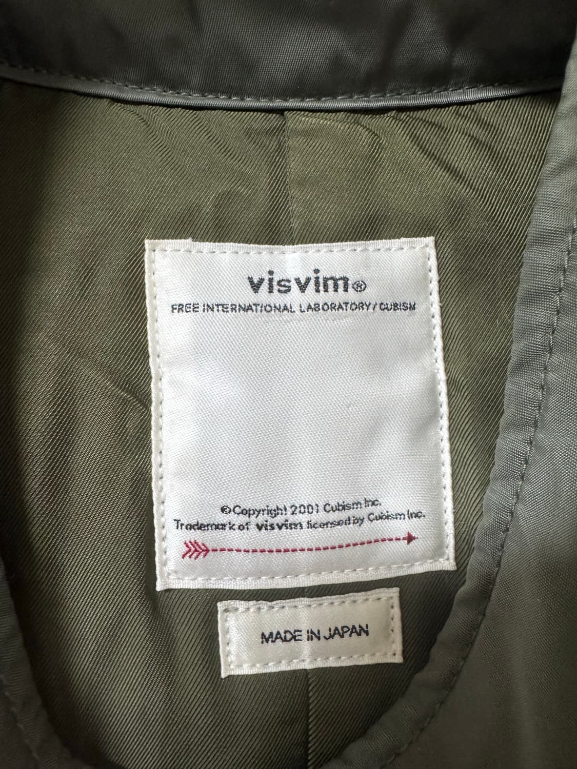 visvim 비즈빔 19aw 피쉬테일파카 올리브 2사이즈 상품이미지2
