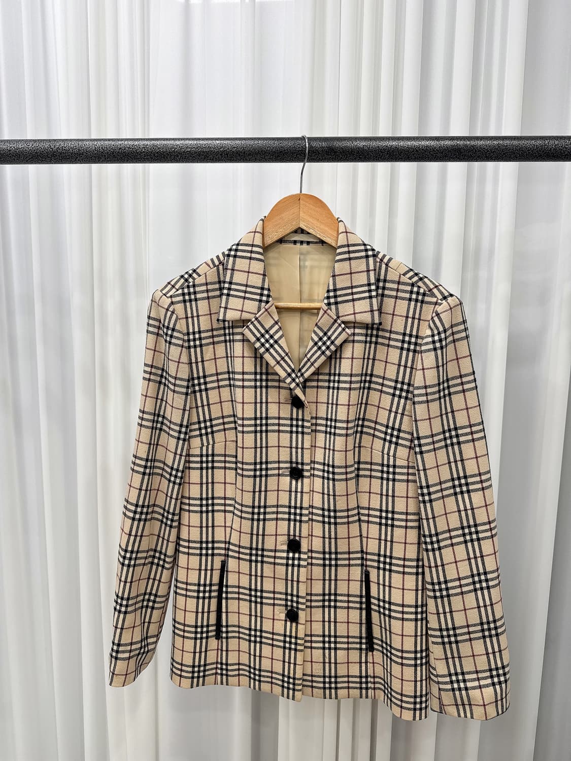 버버리 노버체크 정품 자켓 상품이미지2