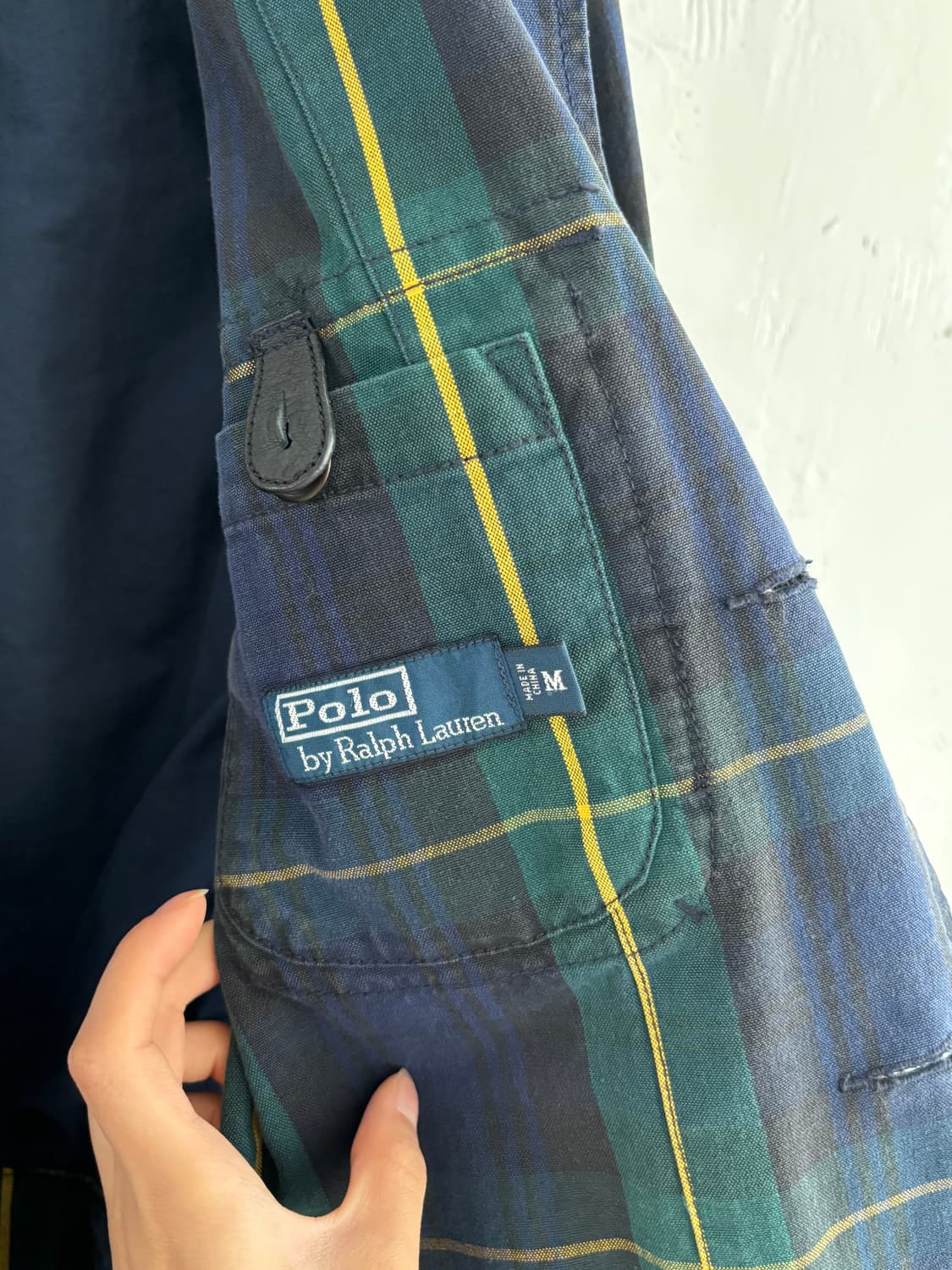 Polo 폴로 랄프로렌 타탄체크 블레이저 자켓 상품이미지6