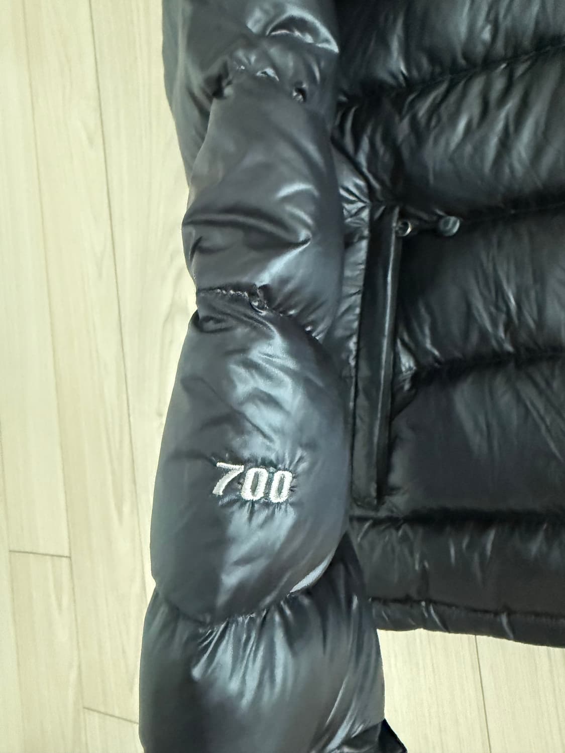 노스페이스700 패딩 블랙 95 상품이미지2