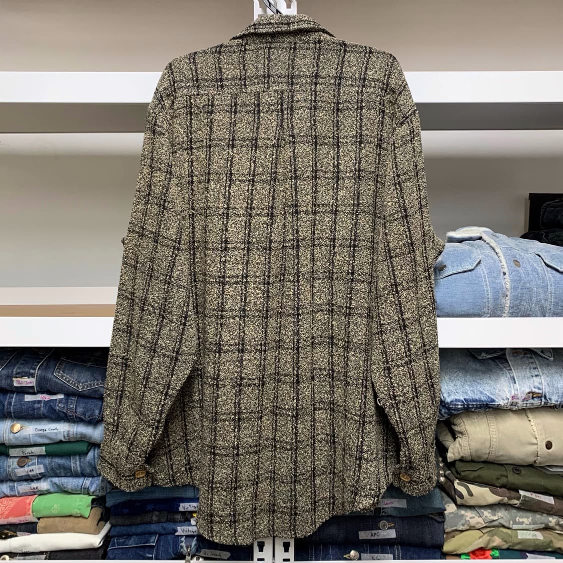 [L] 베르사체 플란넬 셔츠 상품이미지3