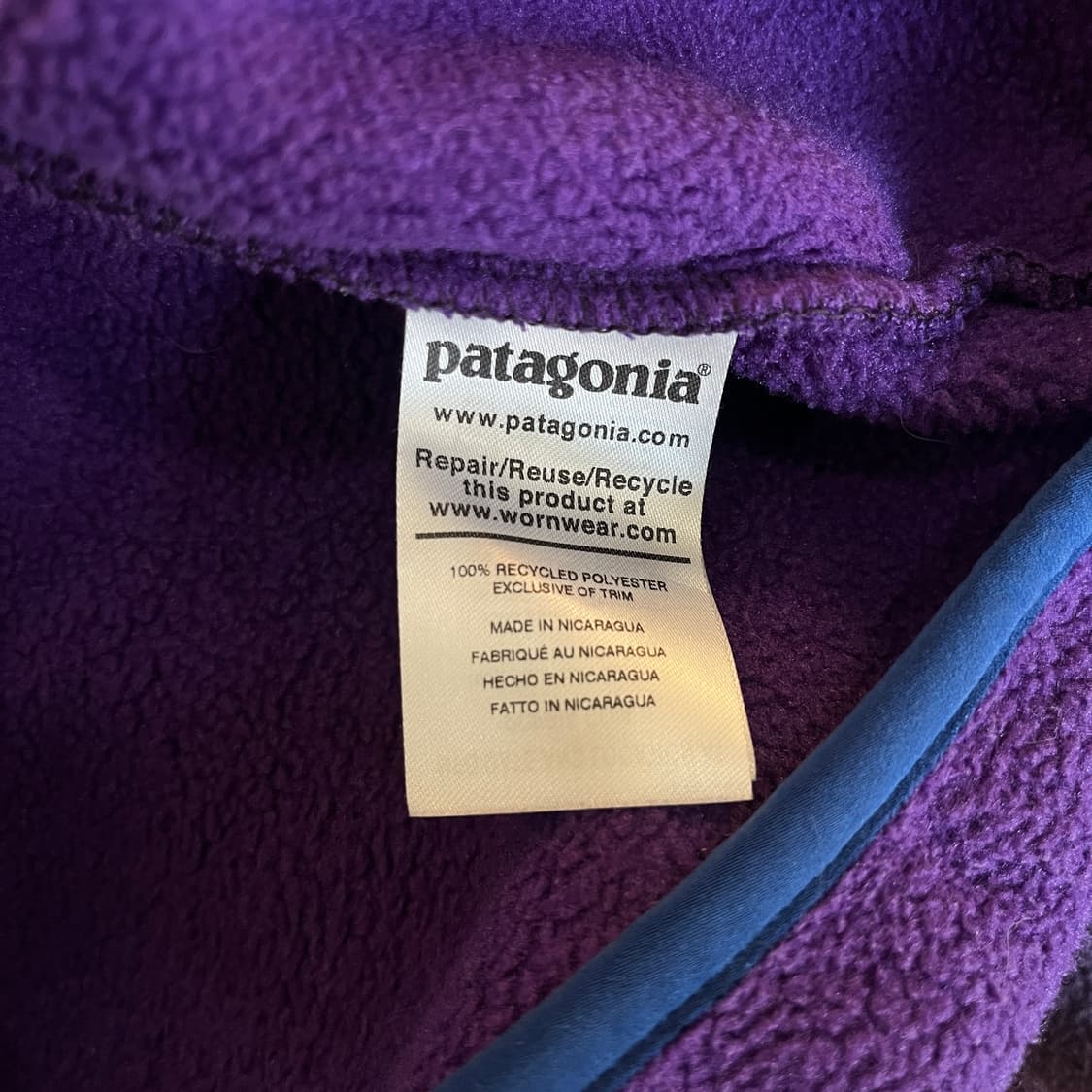 Patagonia synchilla snap-T ( ~105 ) 상품이미지8