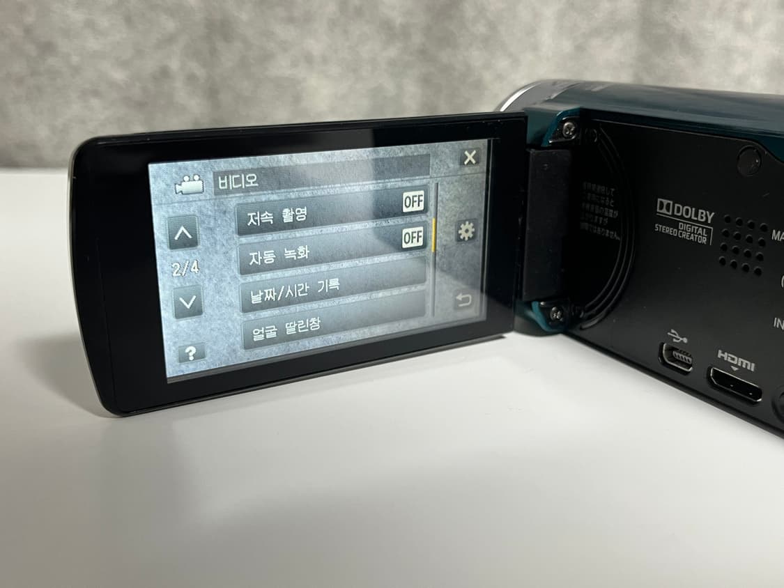 희귀컬러 / 입문자 추천 / Jvc gz 117 빈티지 캠코더 상품이미지3