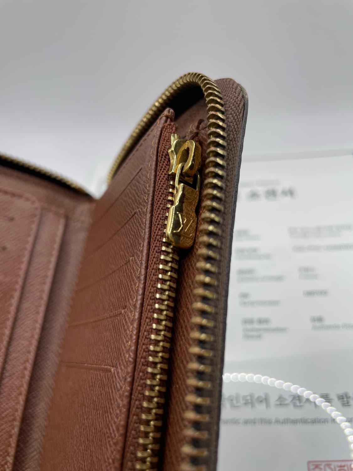 루이비통 모노그램 지피 장지갑 상품이미지6