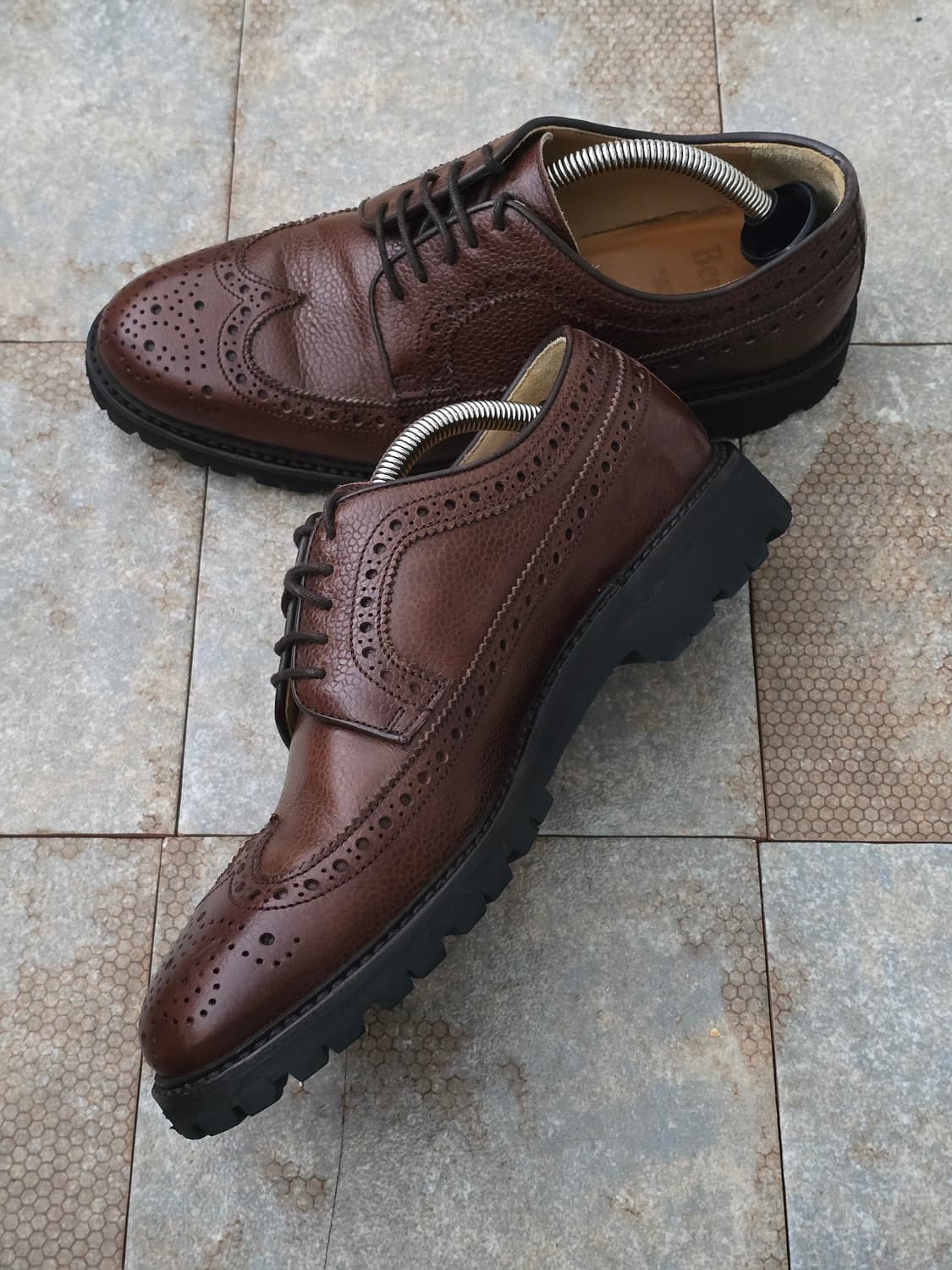 (250)버윅 4225 롱 윙팁 구두 상품이미지5