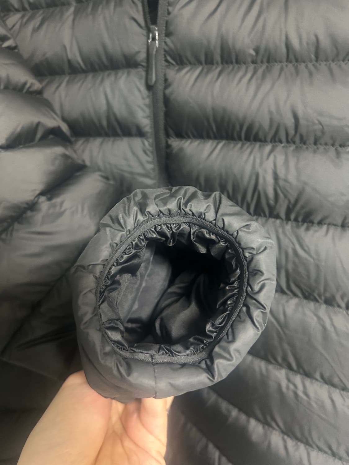 아크테릭스 세륨 후디 블랙 XL 25FW 상품이미지5