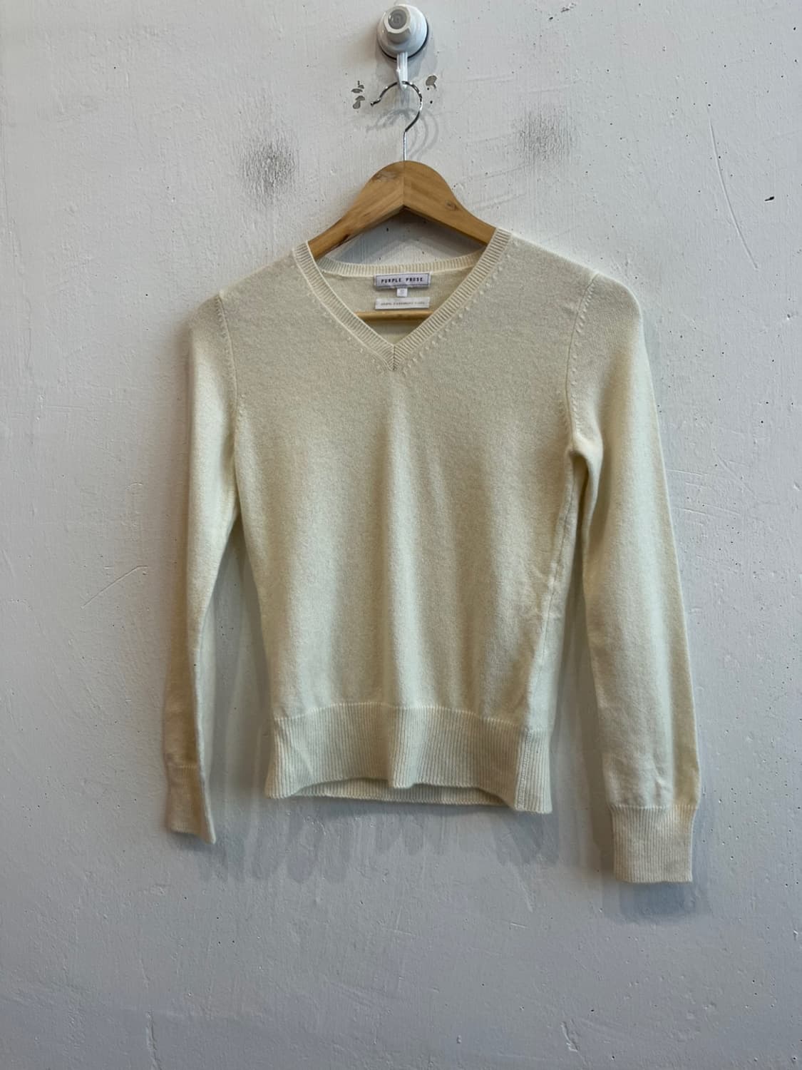 PURPLE PROSE JPN 캐시미어100% 니트 우먼즈  상품이미지1