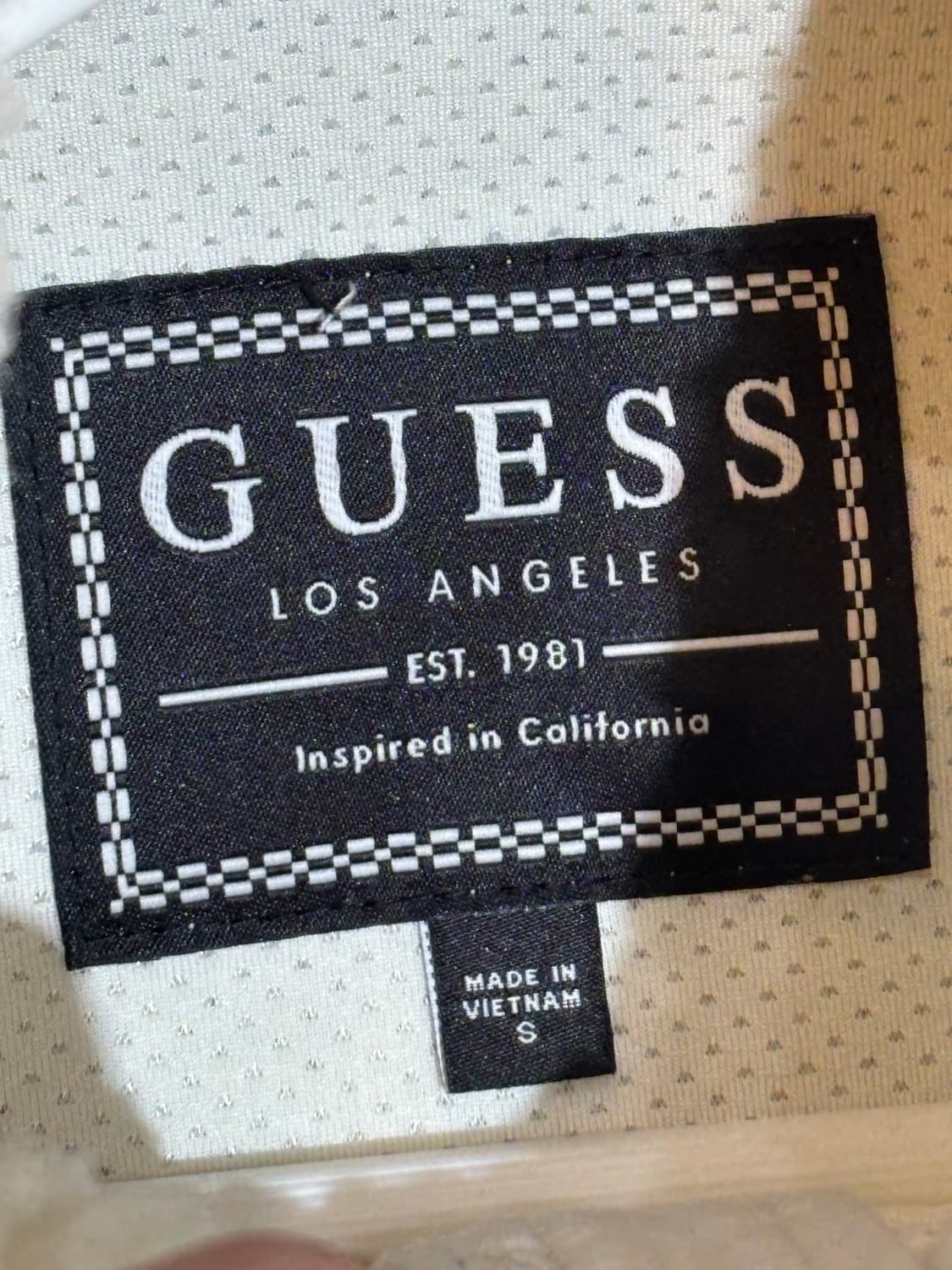 게스 후리스 뽀글이 잠바 S 상품이미지5