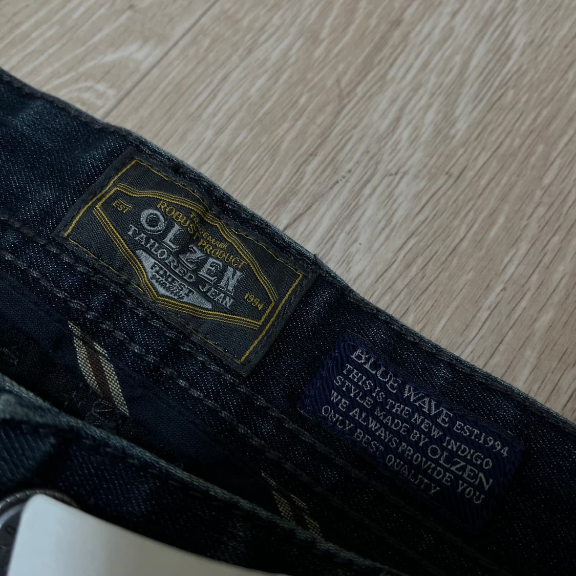 올젠 OLZEN 남성 데님 청바지 90 상품이미지5