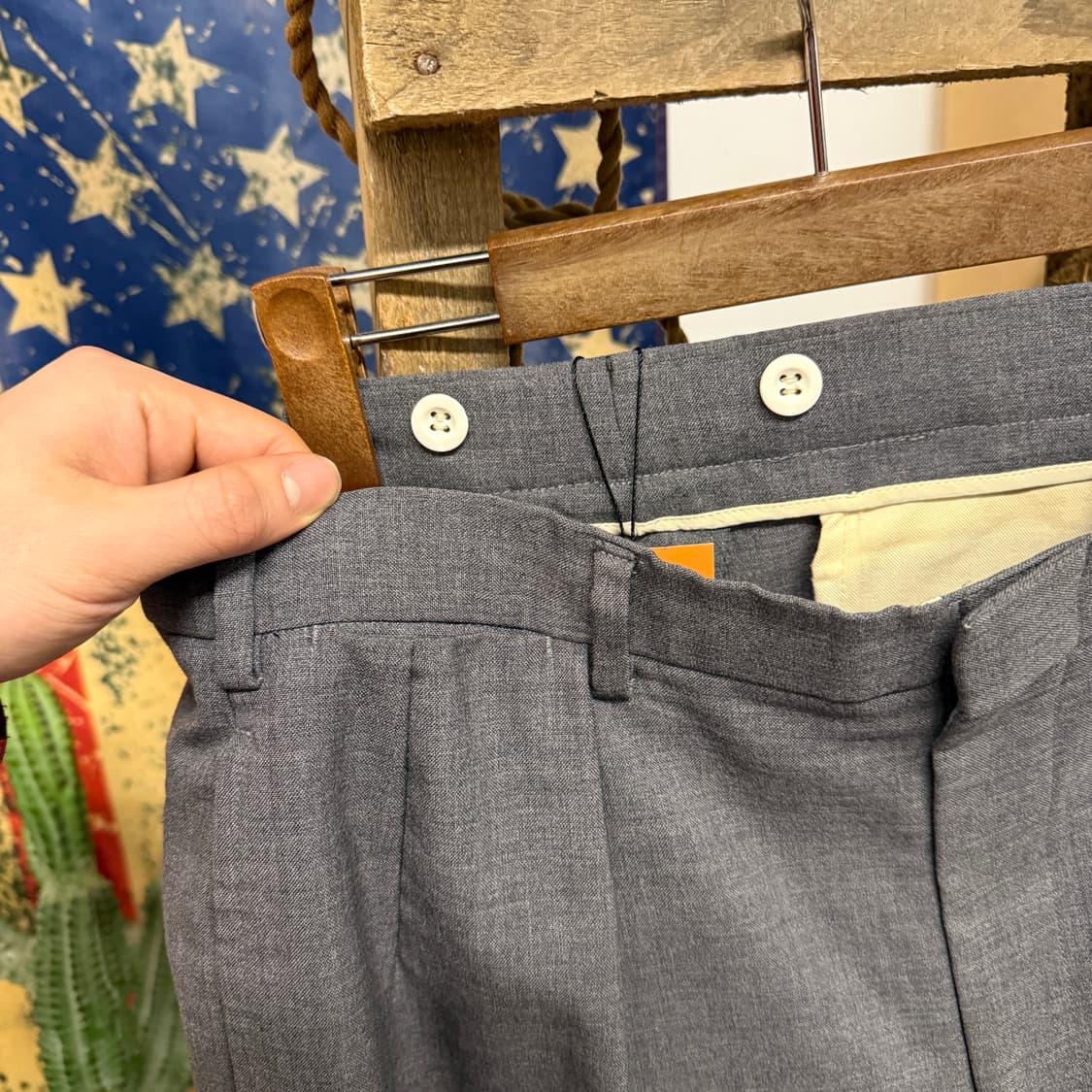 90s 폴로 랄프로렌 더블 플리츠 클래식 트라우져 슬랙스 투턱 N000 상품이미지5