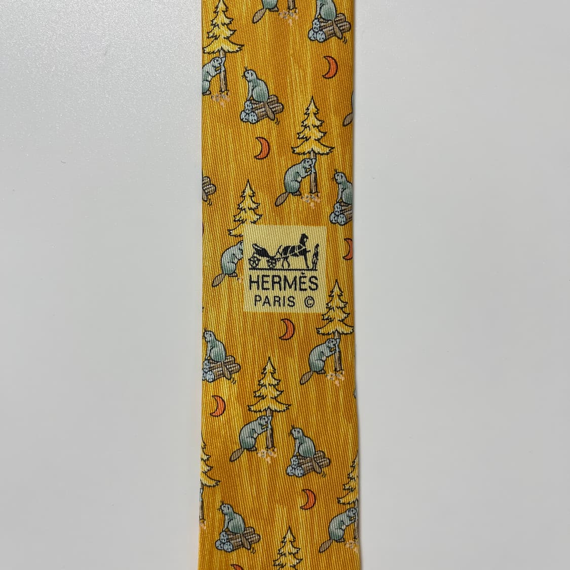 정품 명품 에르메스 넥타이 - 케이스포함 상품이미지6