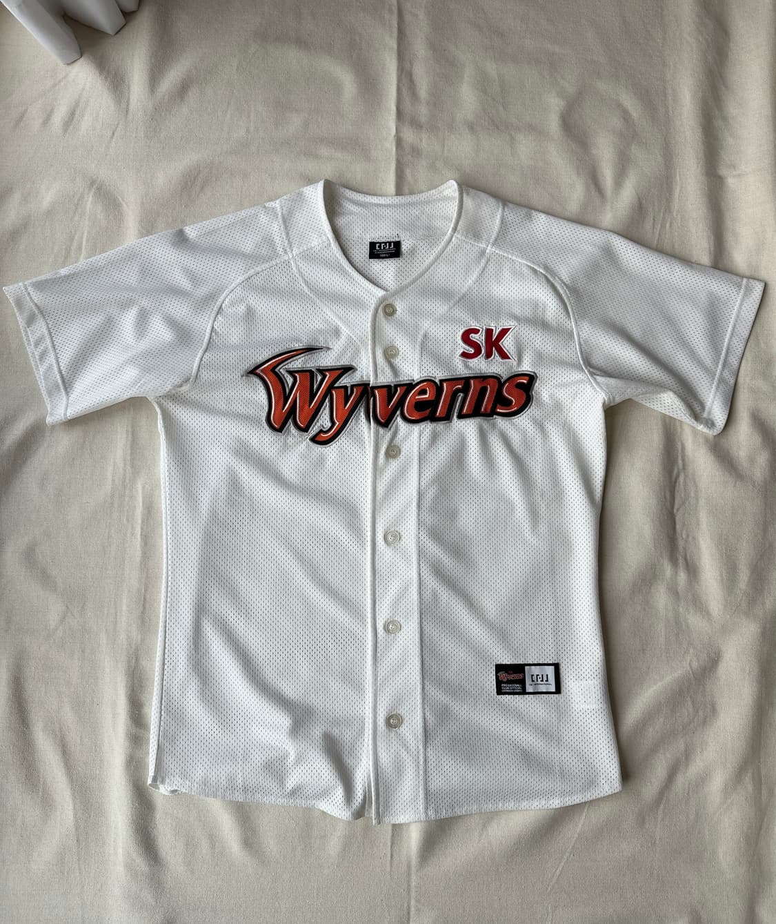 SK 와이번스 홈 화이트 유니폼 100 상품이미지1