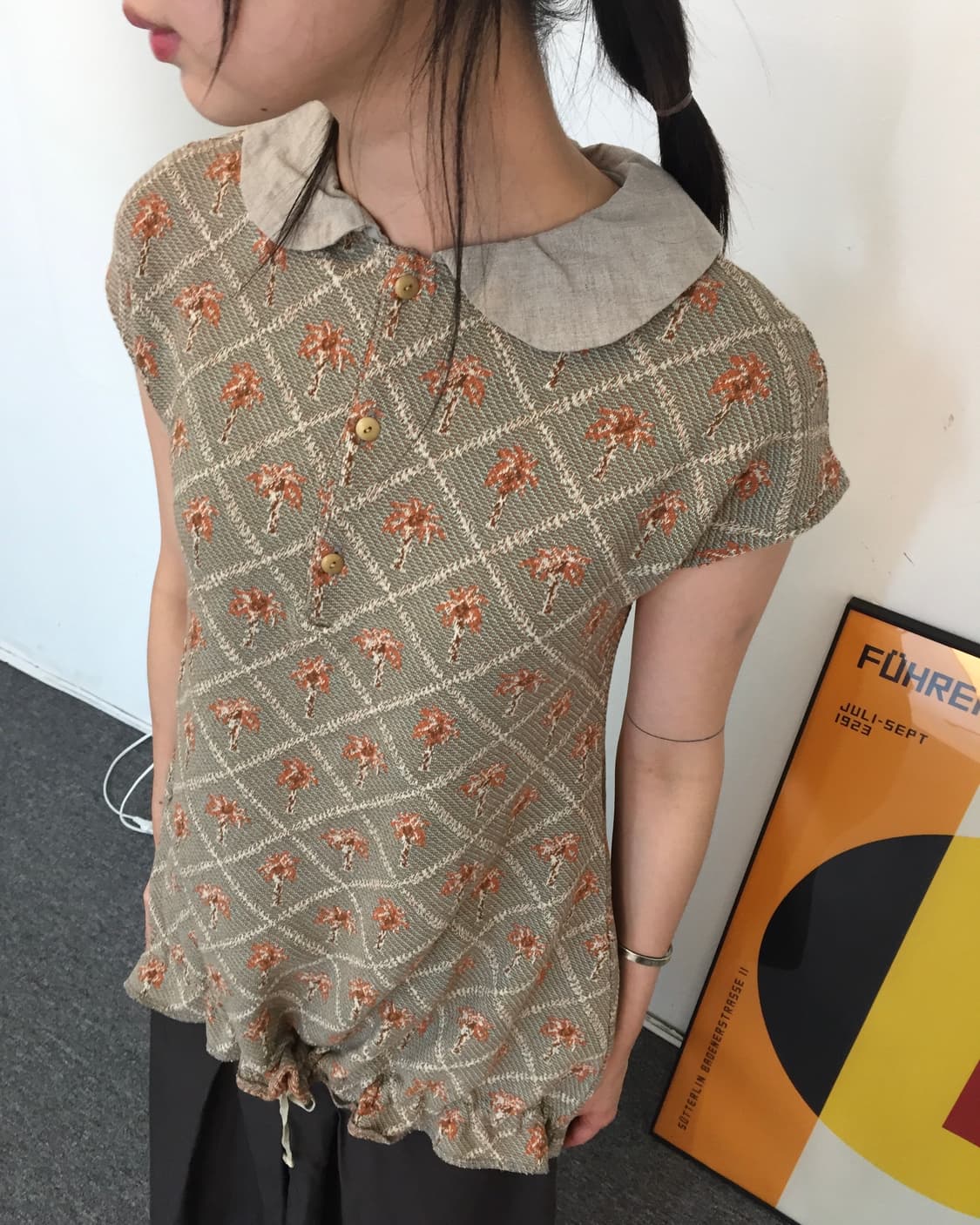 KAPITAL Folk Pattern Blouse 상품이미지2