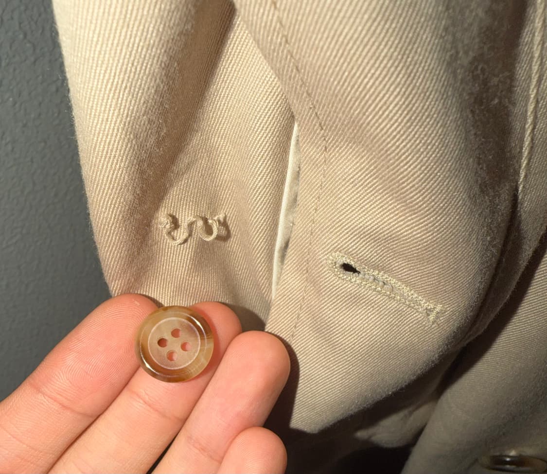 빈티지 버버리 트렌치 코트 상품이미지3