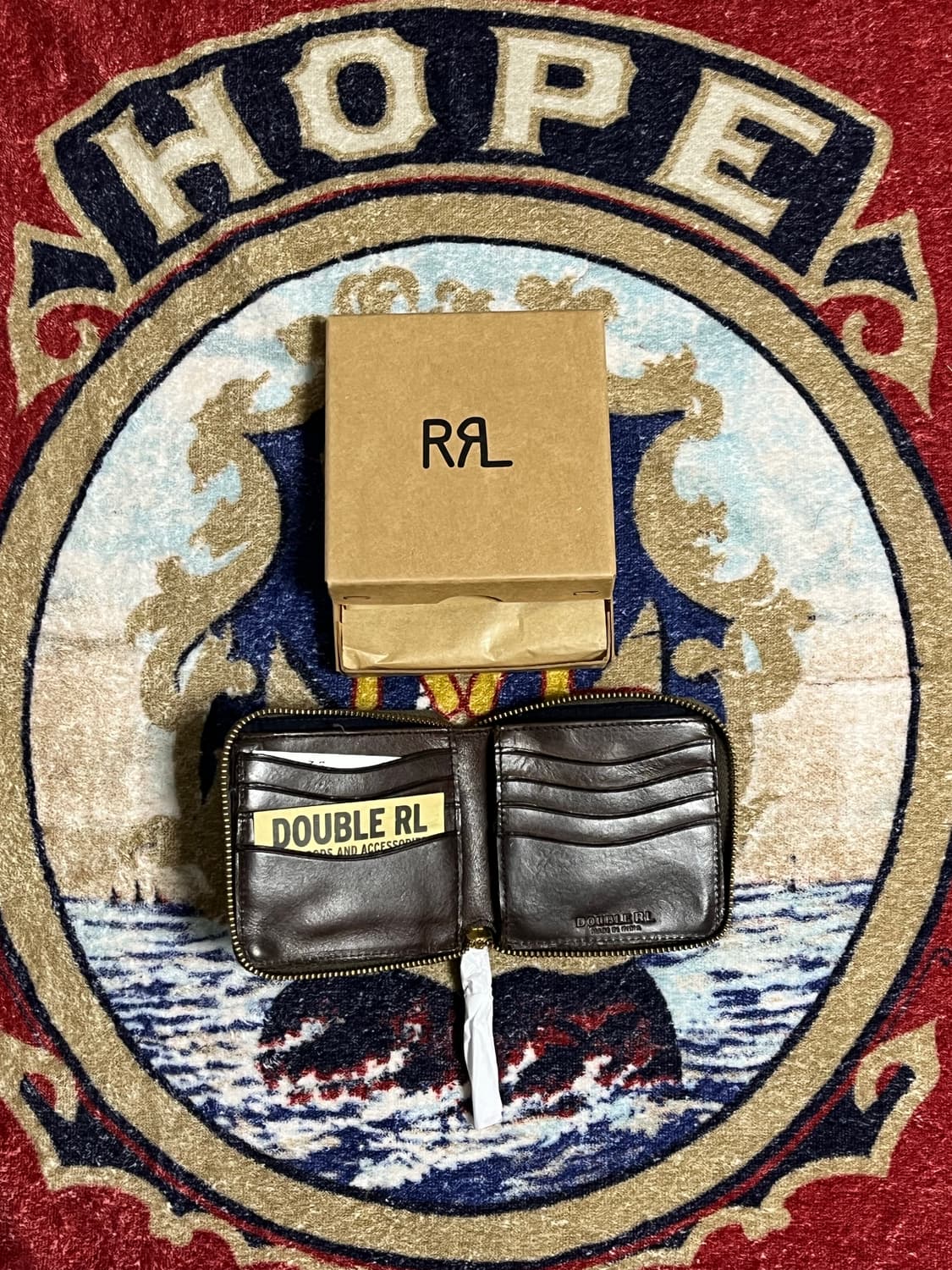RRL 레더 지퍼 월렛 더블알엘 상품이미지2