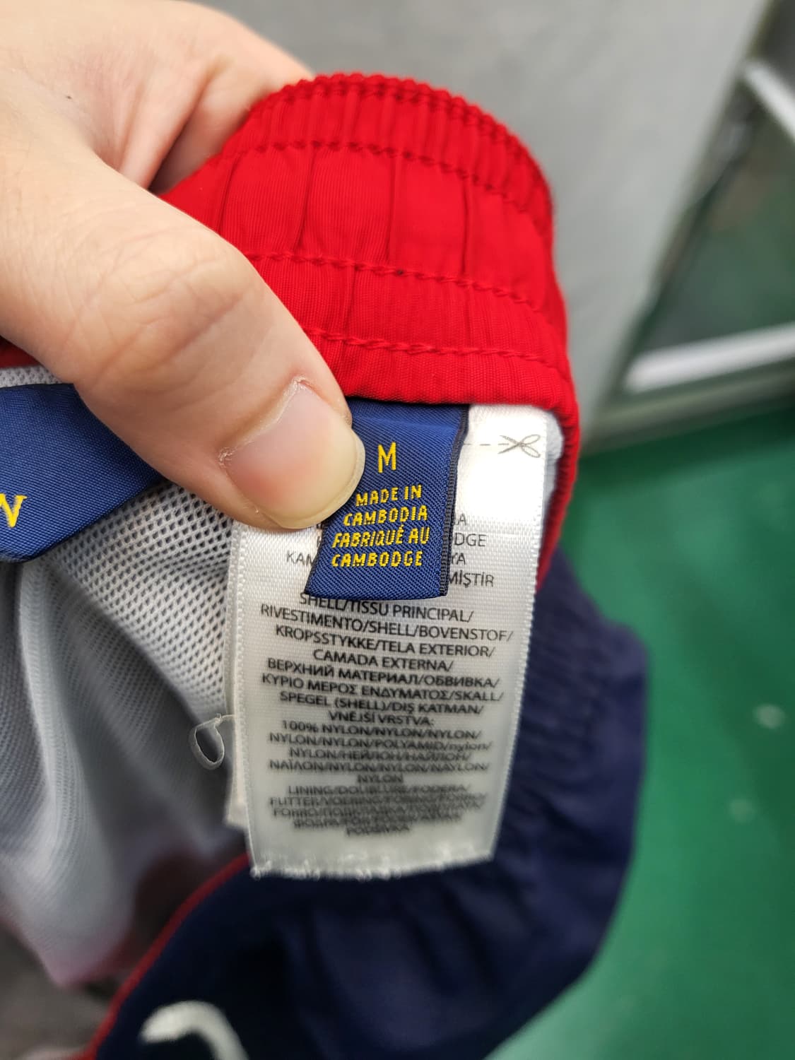 폴로 랄프로렌 네이비 반바지 상품이미지4