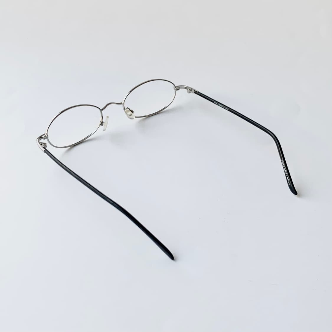 737 데드스탁 라운드 오벌 실버 남녀공용 빈티지안경 상품이미지5