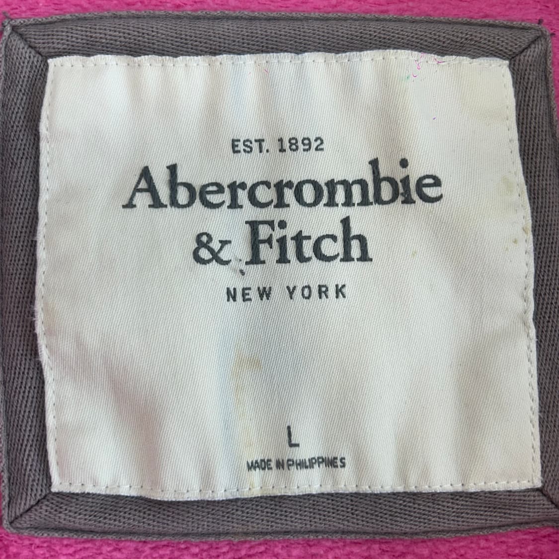 Abercrombie 아베크롬비 fitch92 핑크 후드집업 상품이미지5