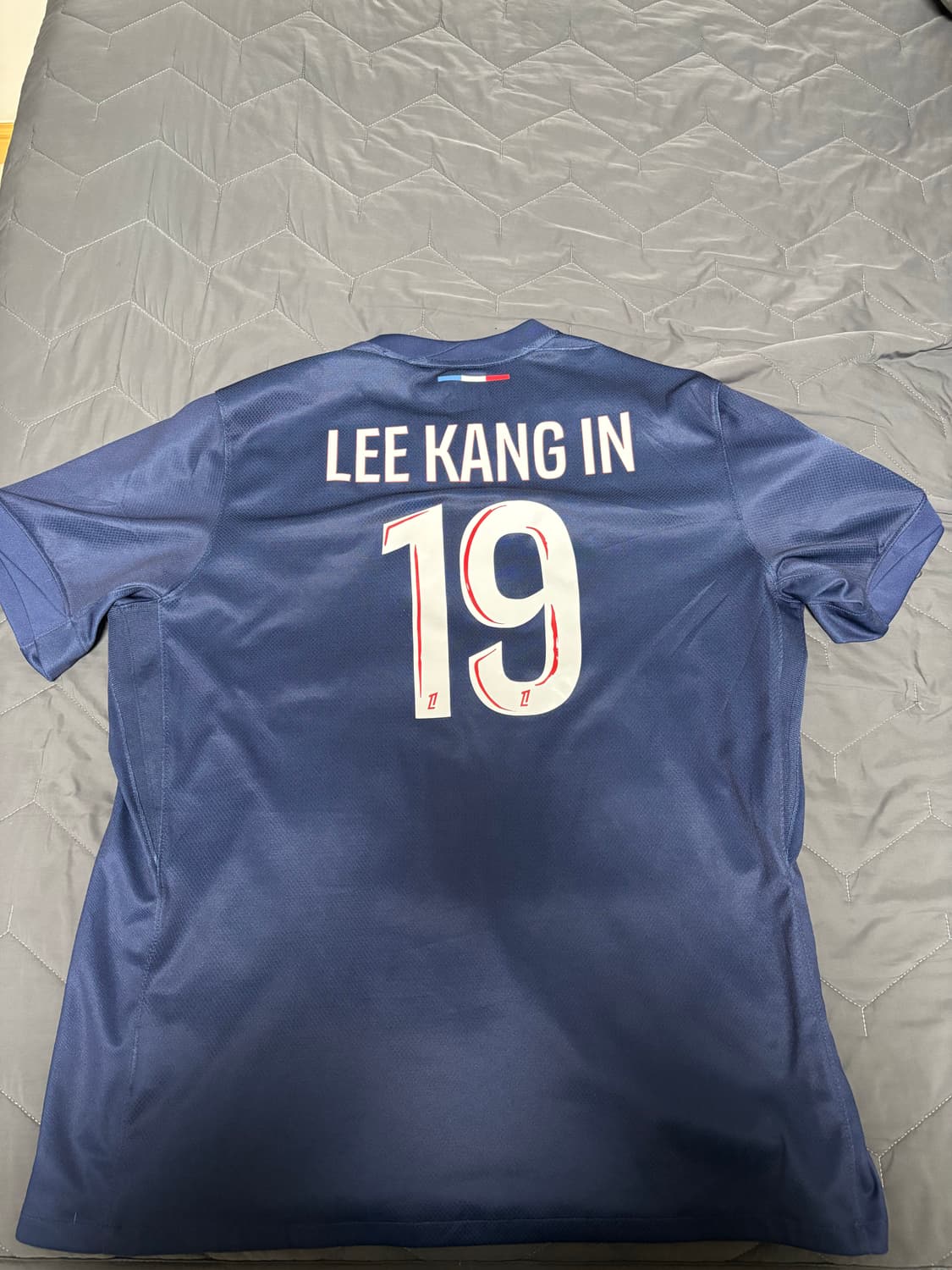 PSG 24/25 홈 유니폼 이강인 XL 레플리카 정품 택보유 상품이미지5