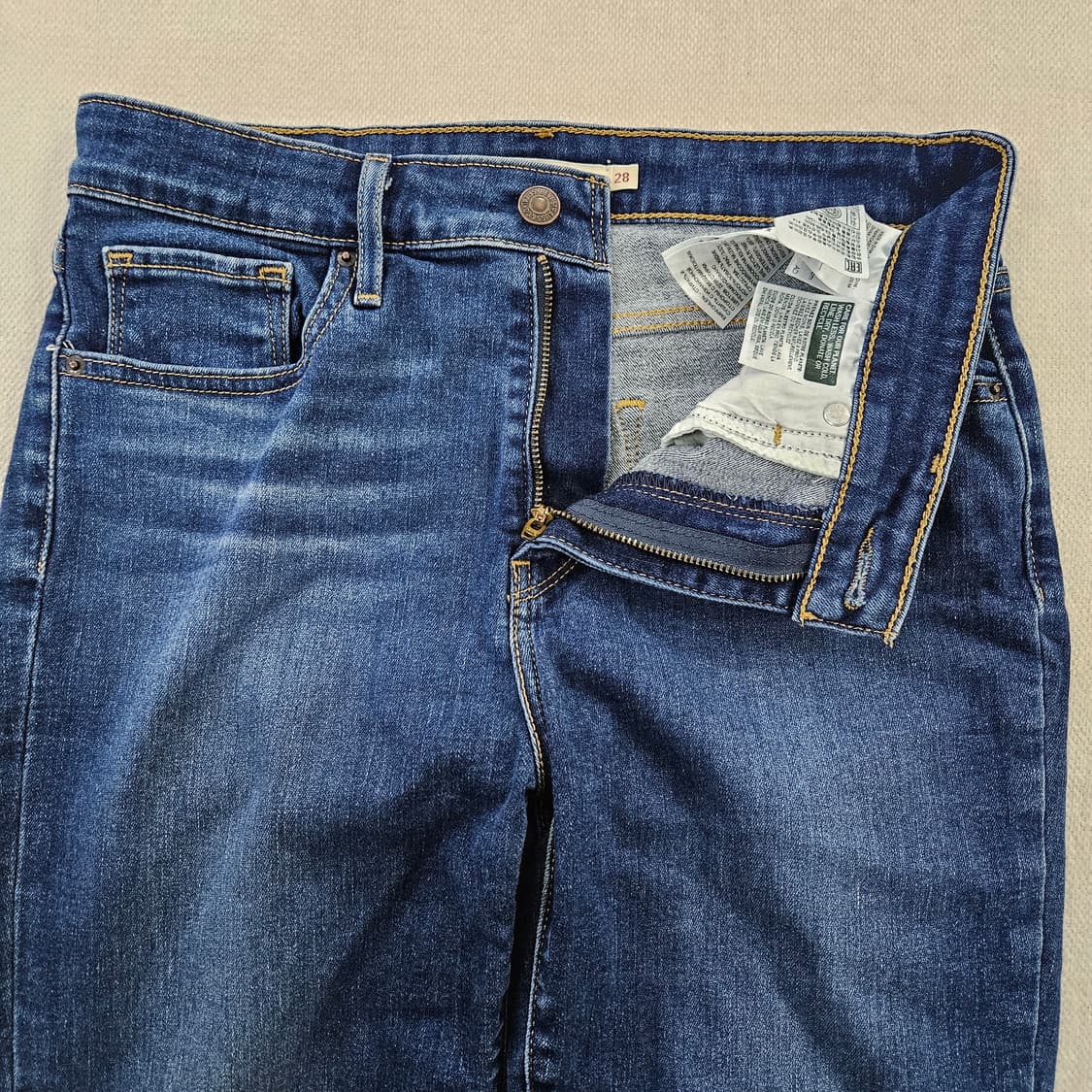 [W28L30] 리바이스 여성 스키니핏 데님 팬츠 0114YH1 상품이미지2