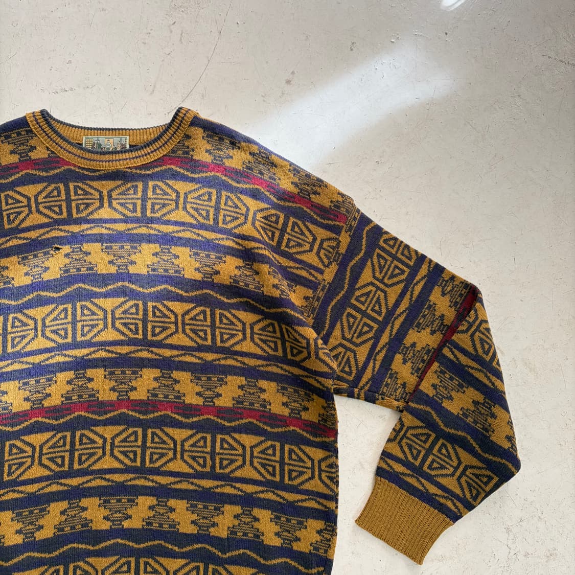 Tomhanbury Company 빈티지 니트 스웨터 XL 상품이미지2