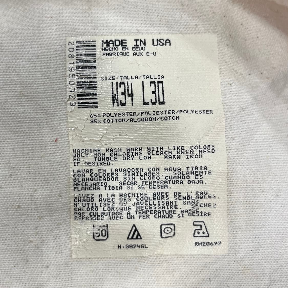 90s Dickies 874 팬츠 (32“) 상품이미지6