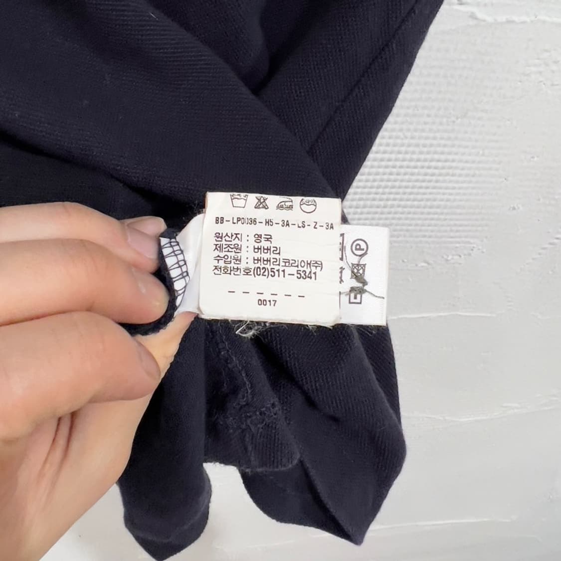 버버리 노바체크 반팔 카라티 상품이미지7