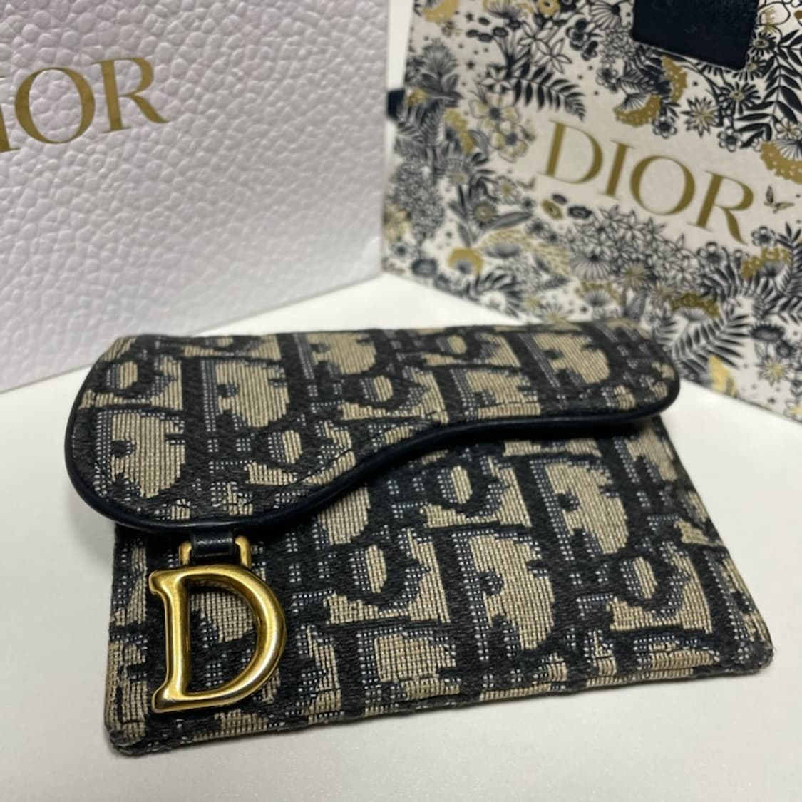 <새상품급> 디올 오블리크 새들 카드지갑 상품이미지2