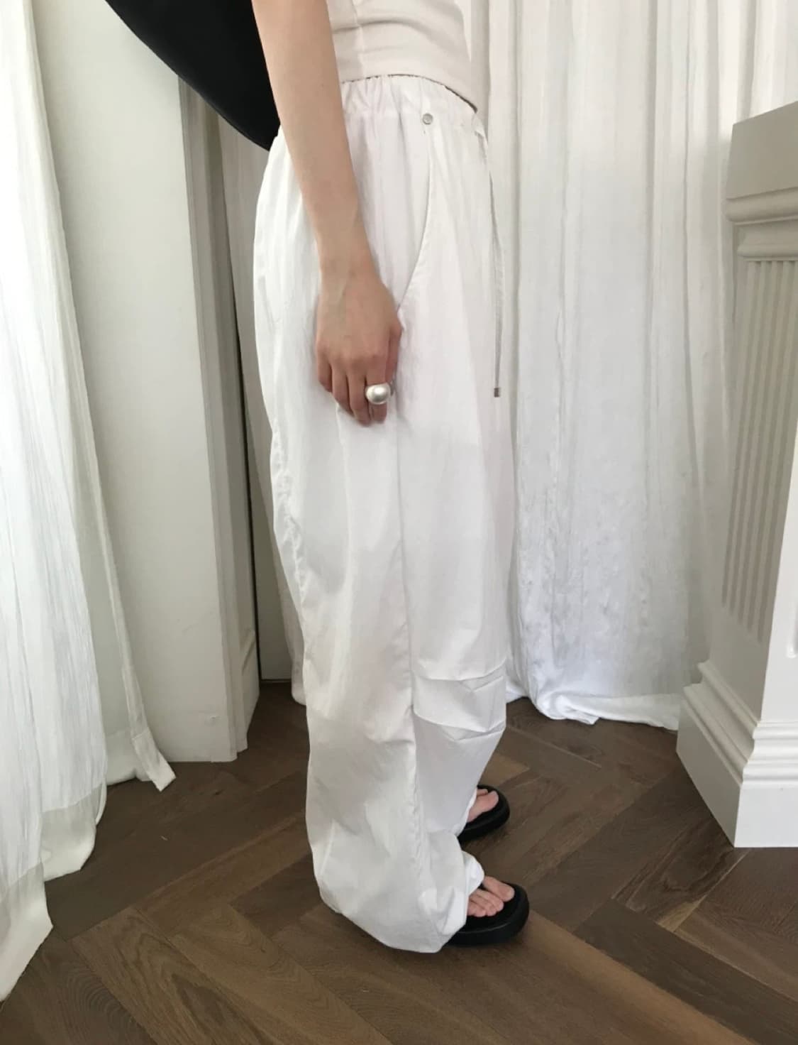 어반더스 ss 매니 스트링 파라슈트 팬츠 상품이미지3