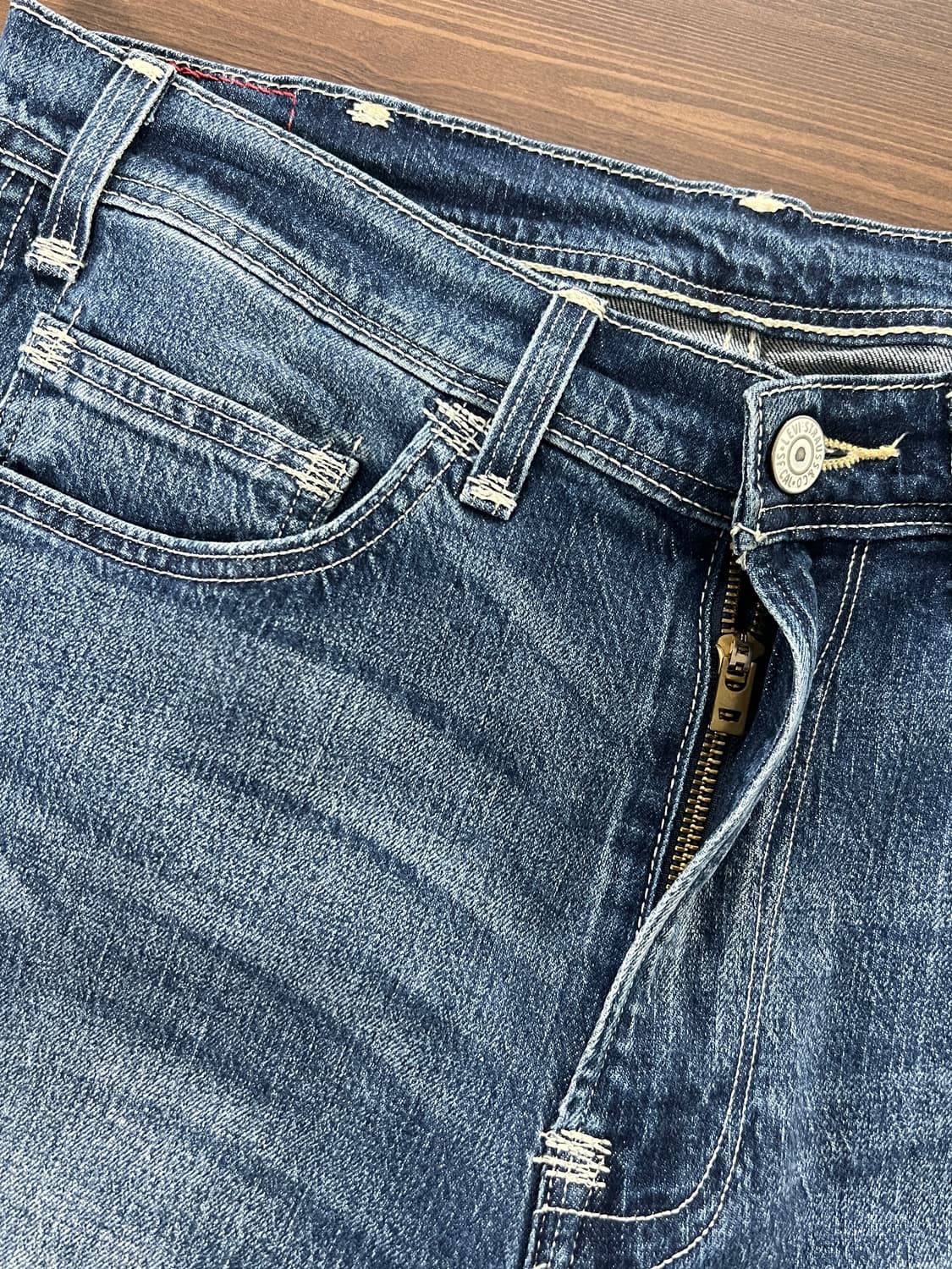 Levis Red 리바이스 레드 505 레귤러 스트레이트 데님 팬츠 상품이미지6