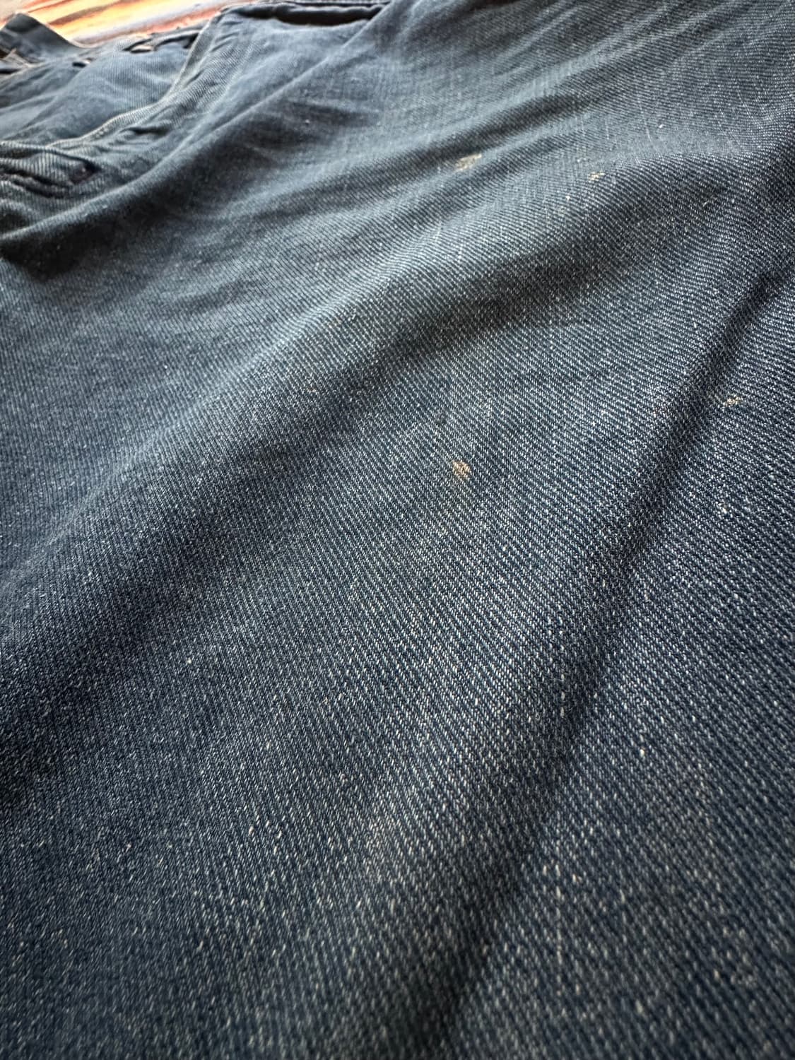 60s USA 빈티지 랭글러 13MWZ 셀비지 데님 팬츠 상품이미지6