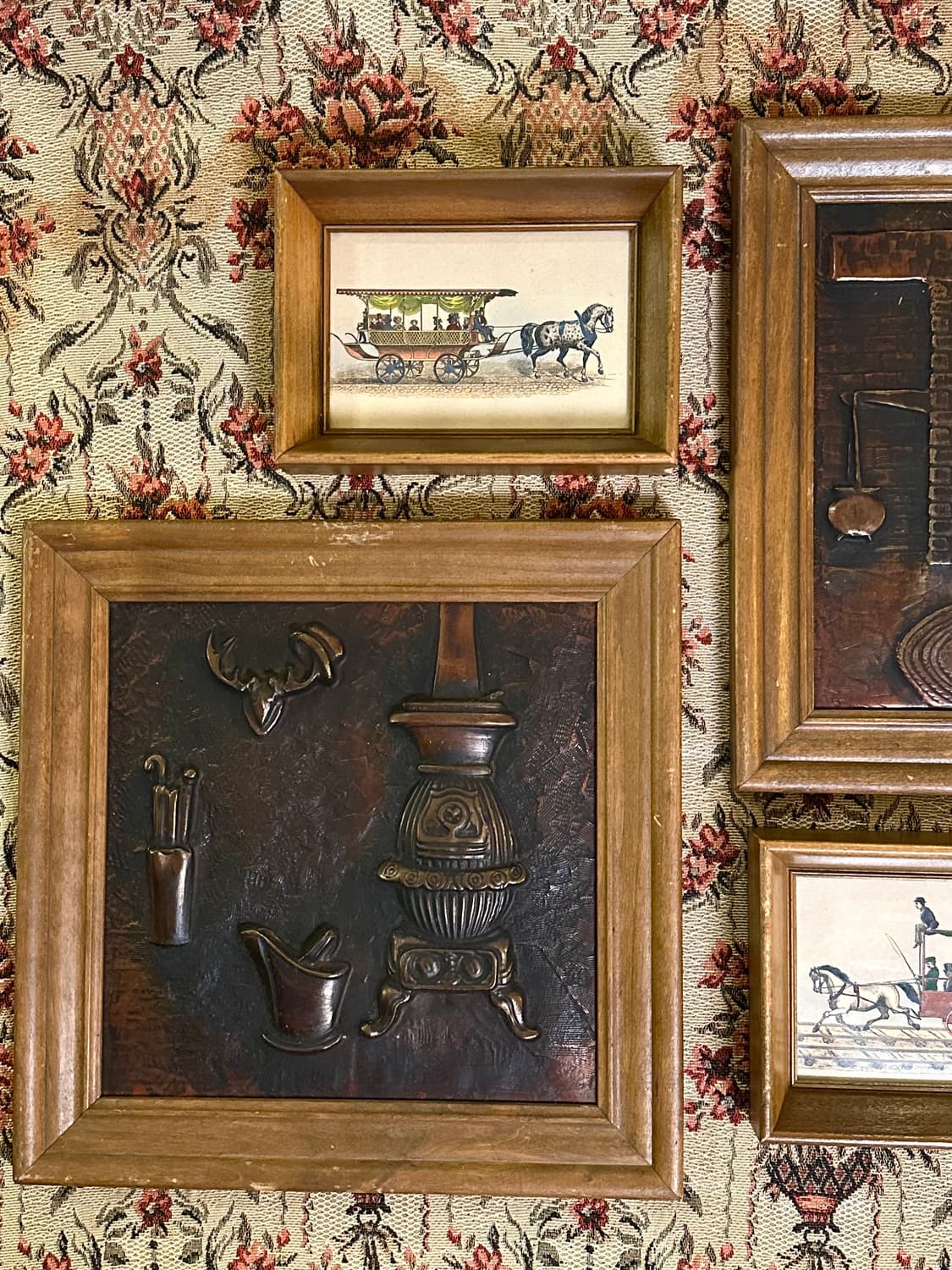 Holland vintage wooden copper plaques 상품이미지8