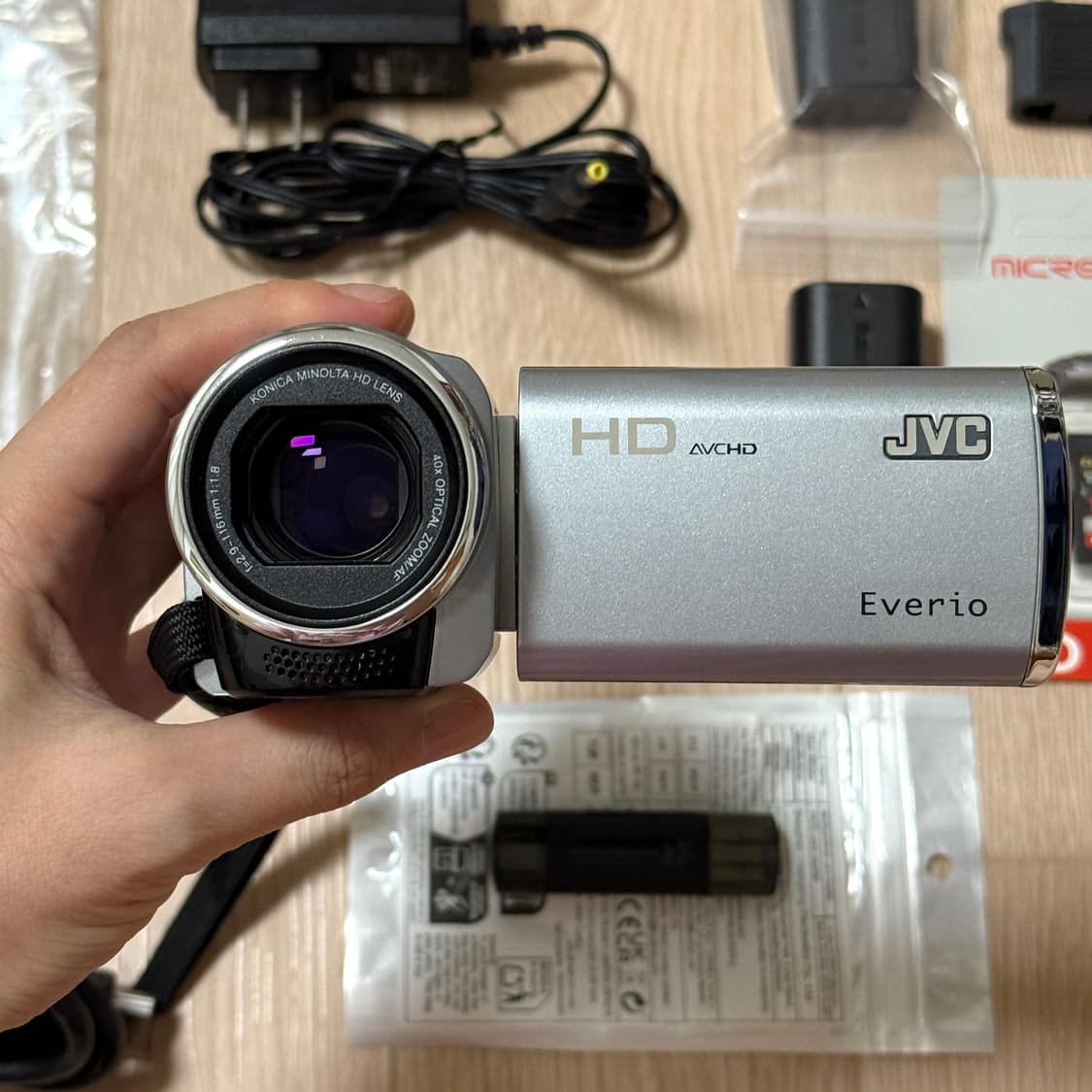 풀구성 JVC HM280 JVC캠코더 빈티지캠코더 브이로그캠코더 디카 상품이미지1