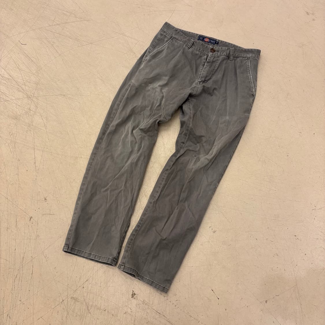 디키즈 그레이 코튼 팬츠 상품이미지3