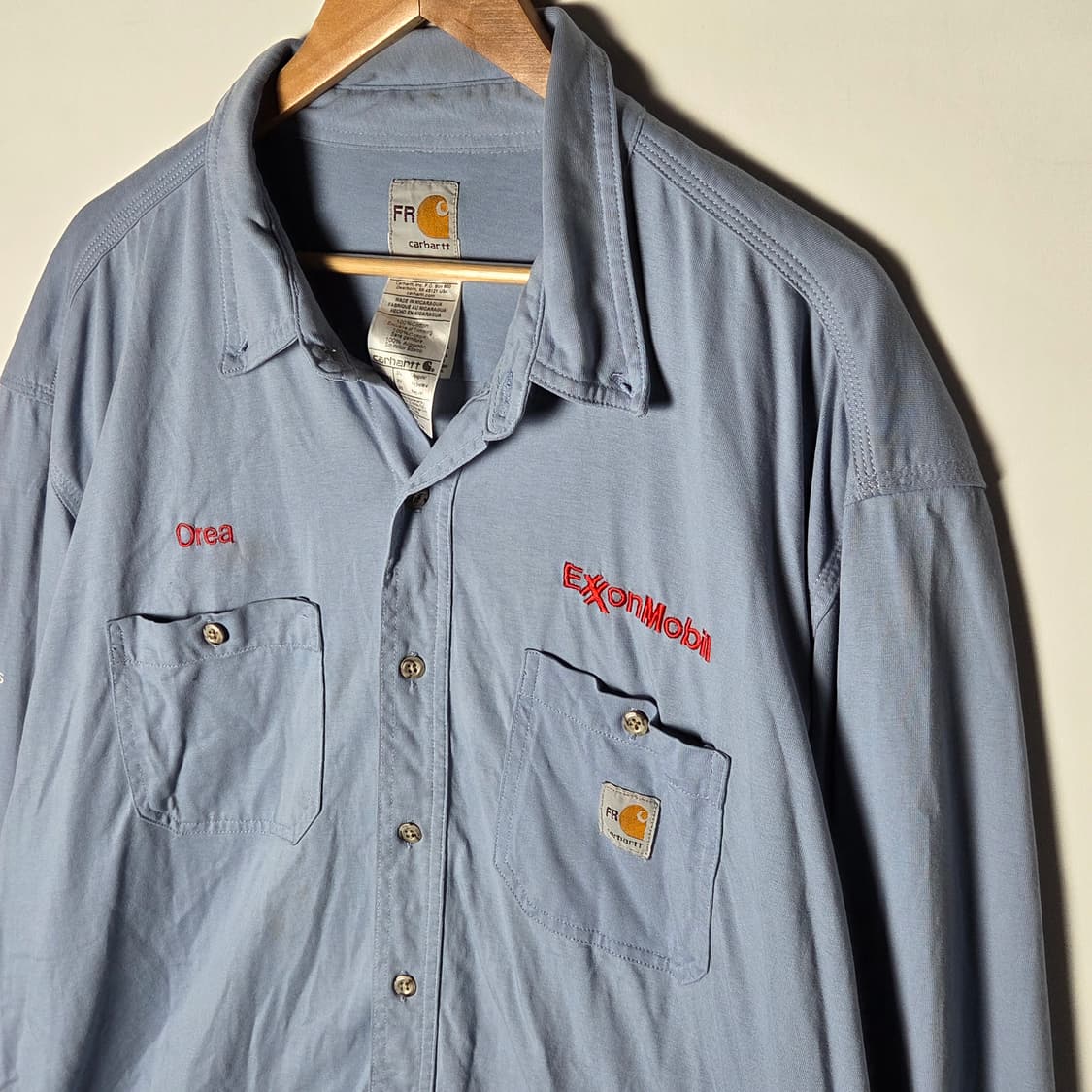 [Carhartt] 칼하트 레터링자수 투포켓 워크셔츠 상품이미지2