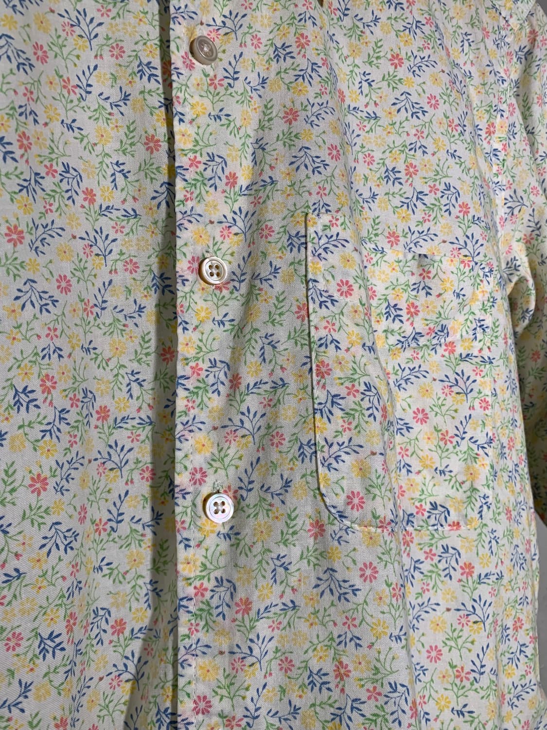 엔지니어드 가먼츠 플라워 패턴 셔츠 상품이미지3