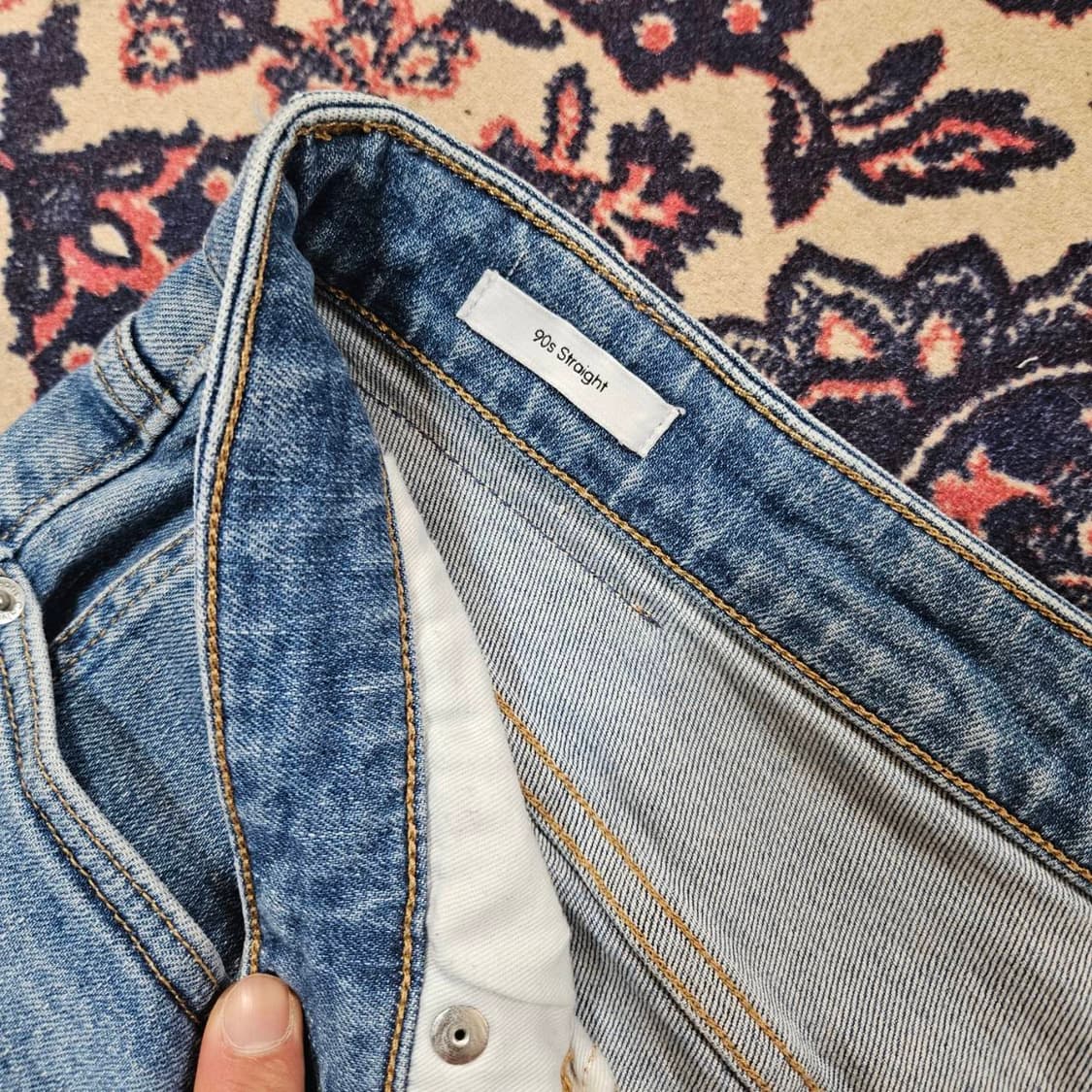 켈빈클라인 90's 스트레이트 핏 데님 33 상품이미지6