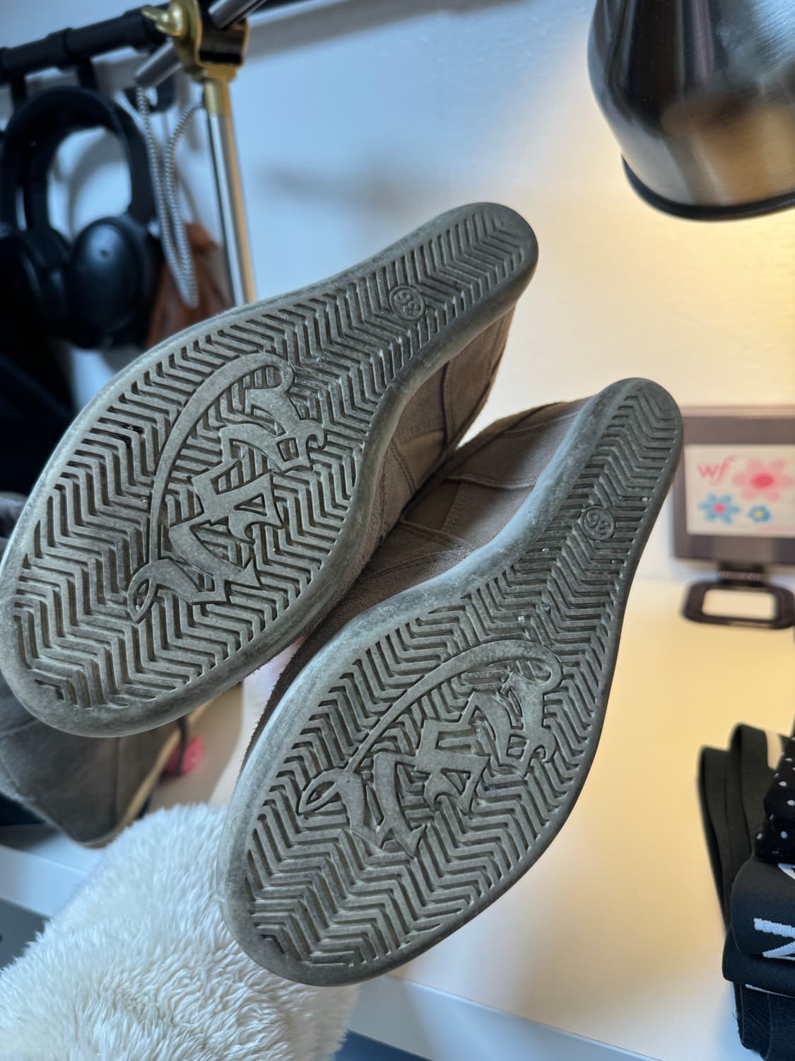 Ash 하이탑 스니커즈 36사이즈 카키 상품이미지4