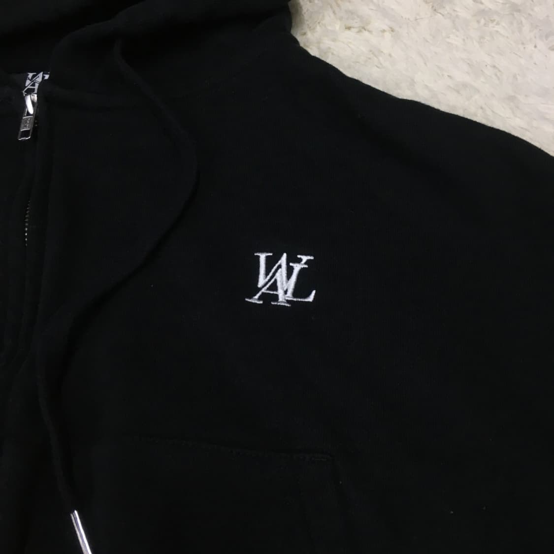 우알롱 여성 크롭후드티 BB27 상품이미지2