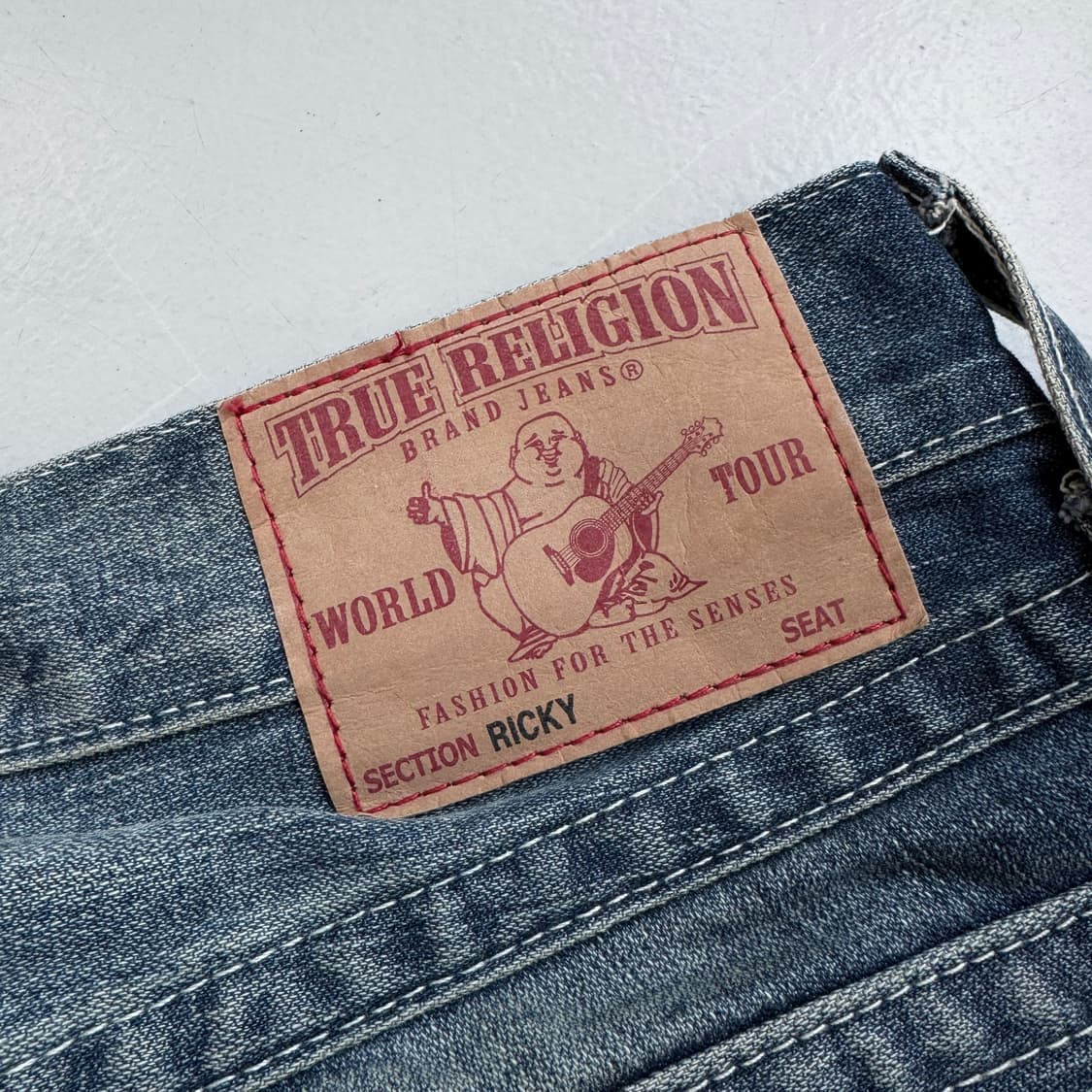 트루릴리전 Y2K 리키 워싱 데님팬츠 상품이미지6