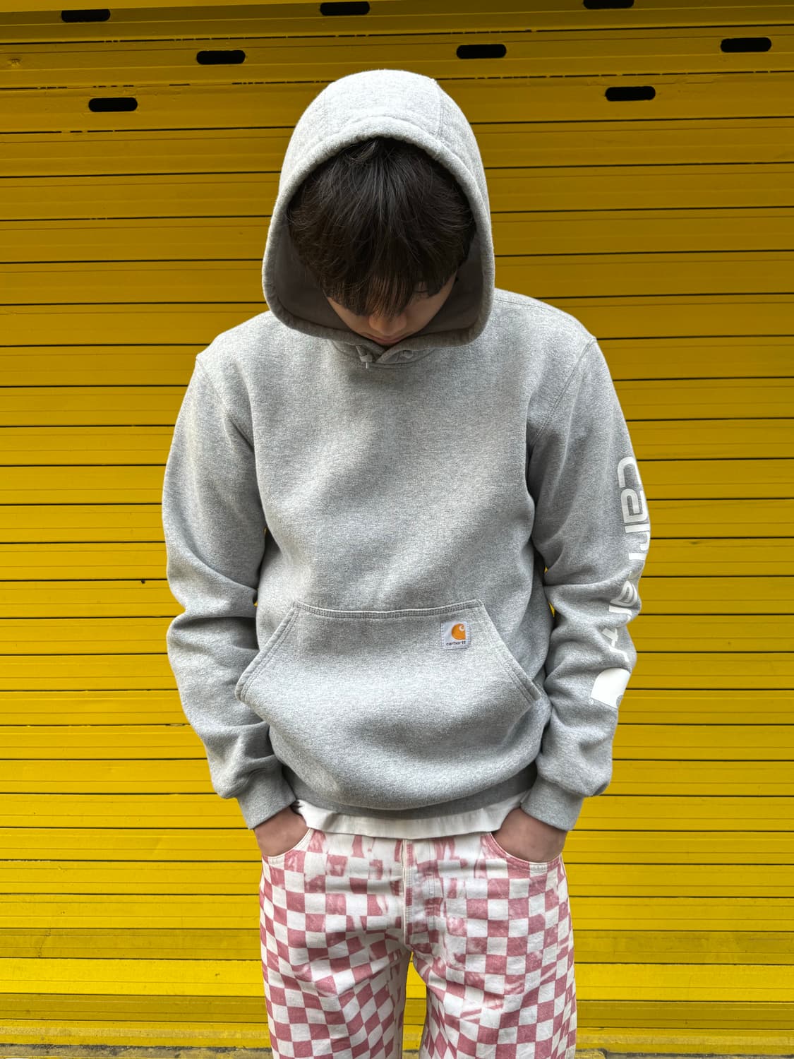 칼하트 k122 미드웨이트 루즈핏 후드 S 상품이미지2