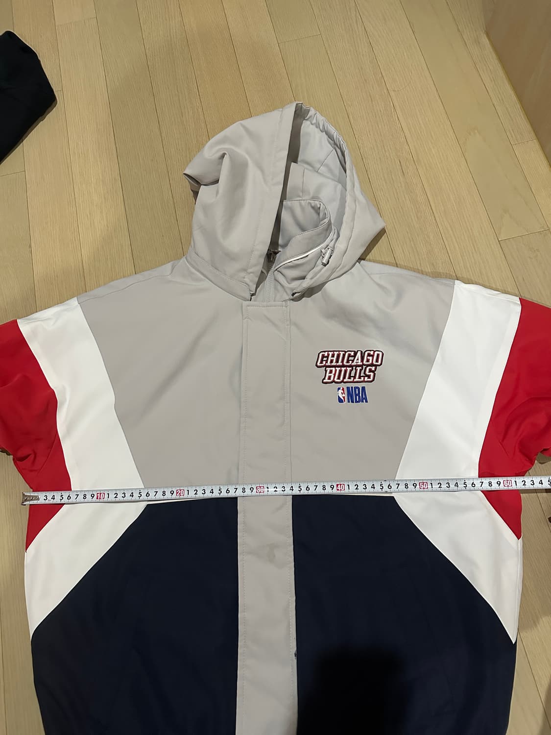 NBA 시카고불스 누빔점퍼 후드 바람막이 M 상품이미지4