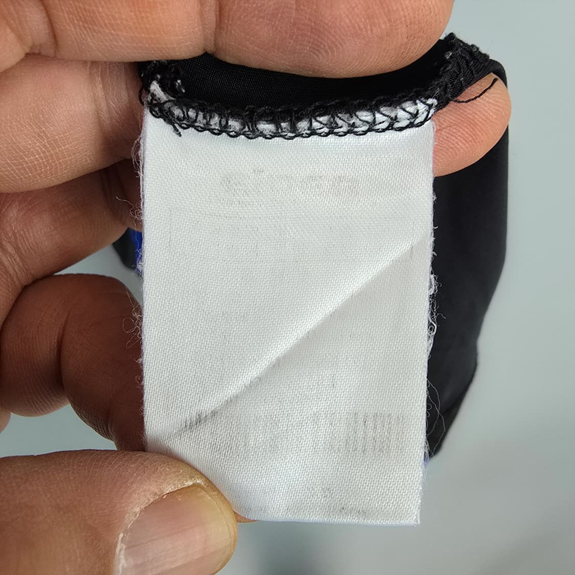 아이더 Eider 기능성 반집업 티셔츠 블루/블랙 L 상품이미지6