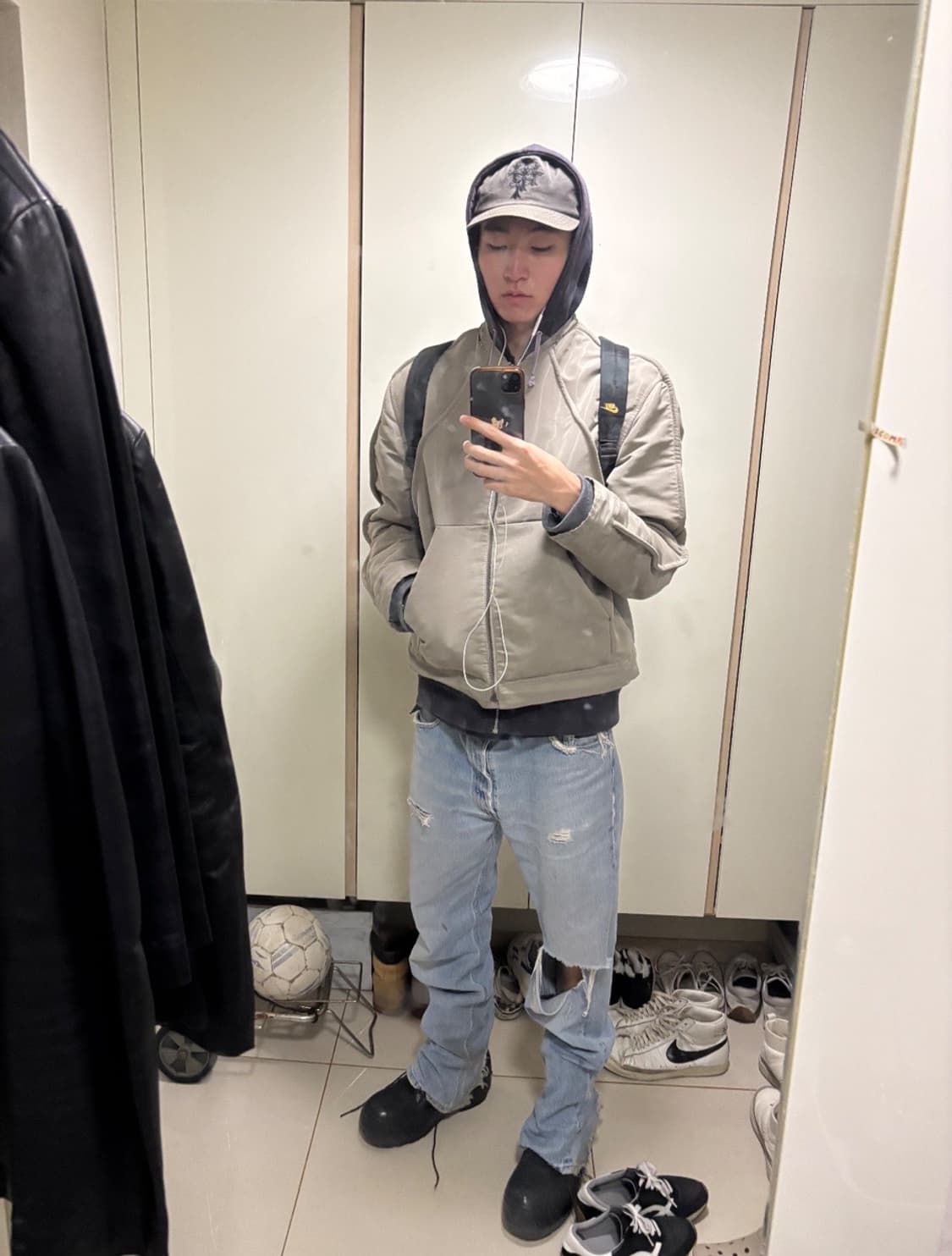 00s Alexander wang 봄버 자켓 상품이미지7