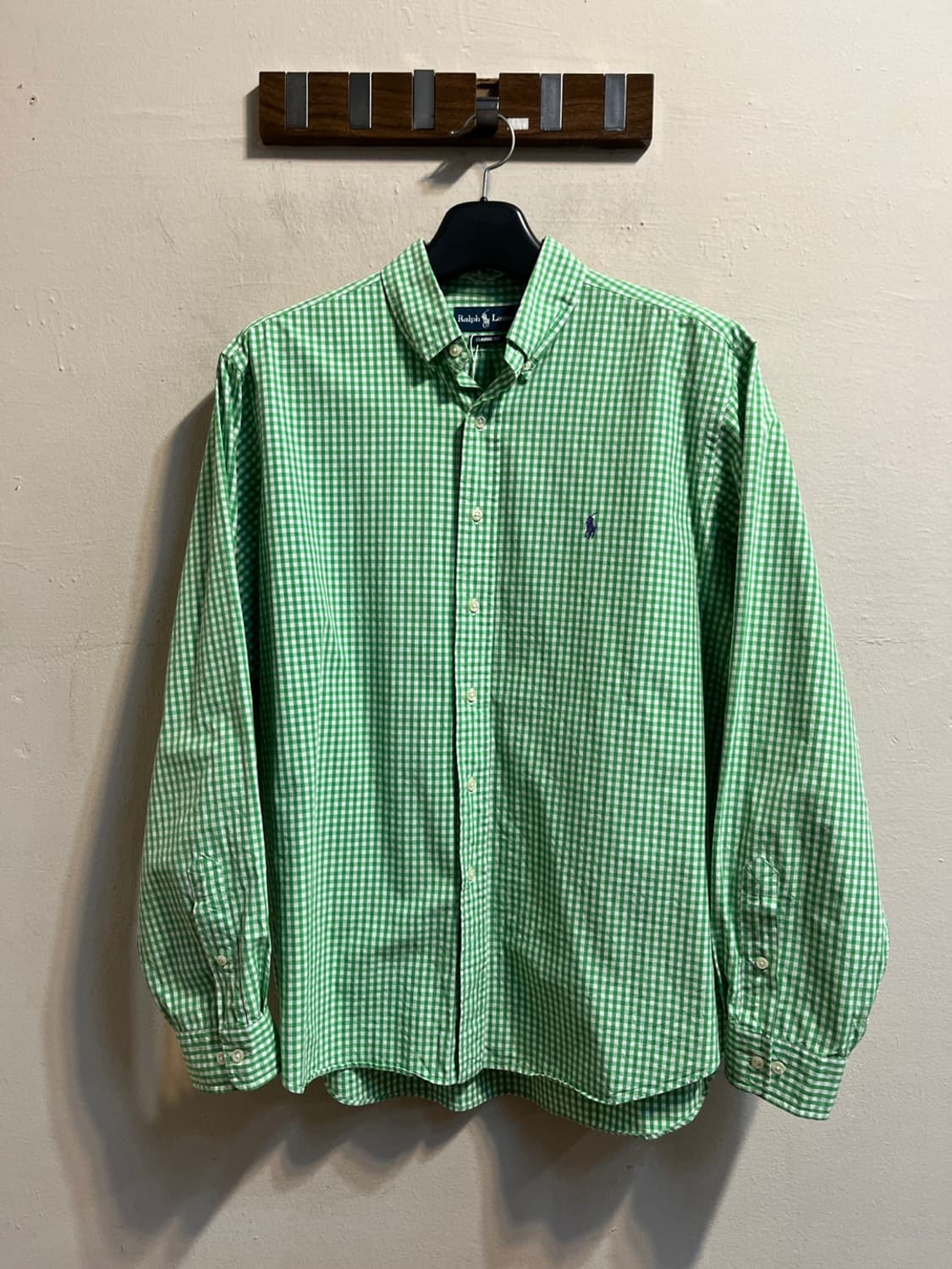 폴로 랄프로렌 깅엄 체크 셔츠 상품이미지1